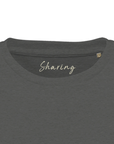 Sharing  T-shirt  "Little Secret"Grey Melange 34