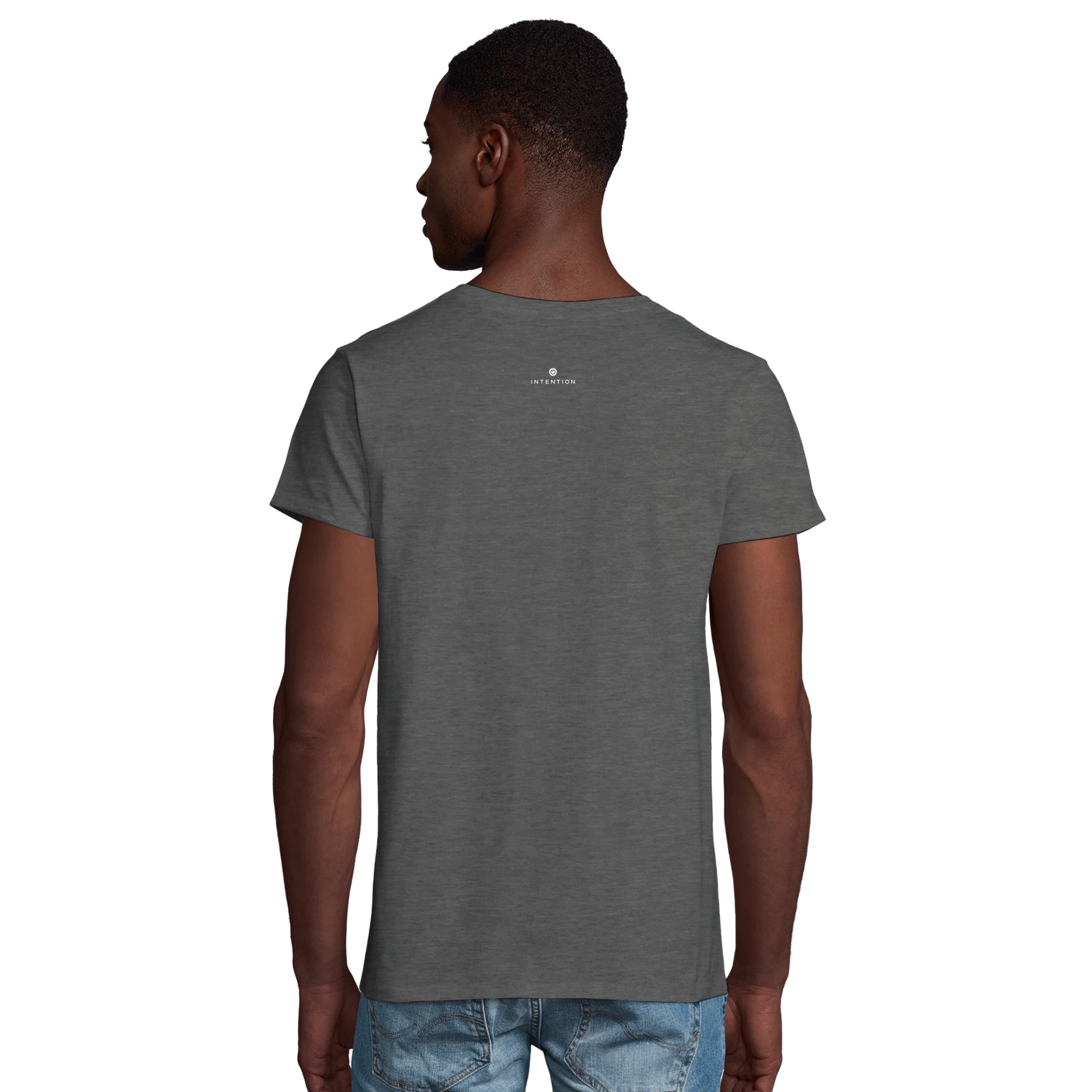 Sharing  T-shirt  "Little Secret"Grey Melange 37