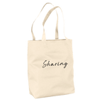 Sharing - "Little Secret" Tote Bag Natural 3