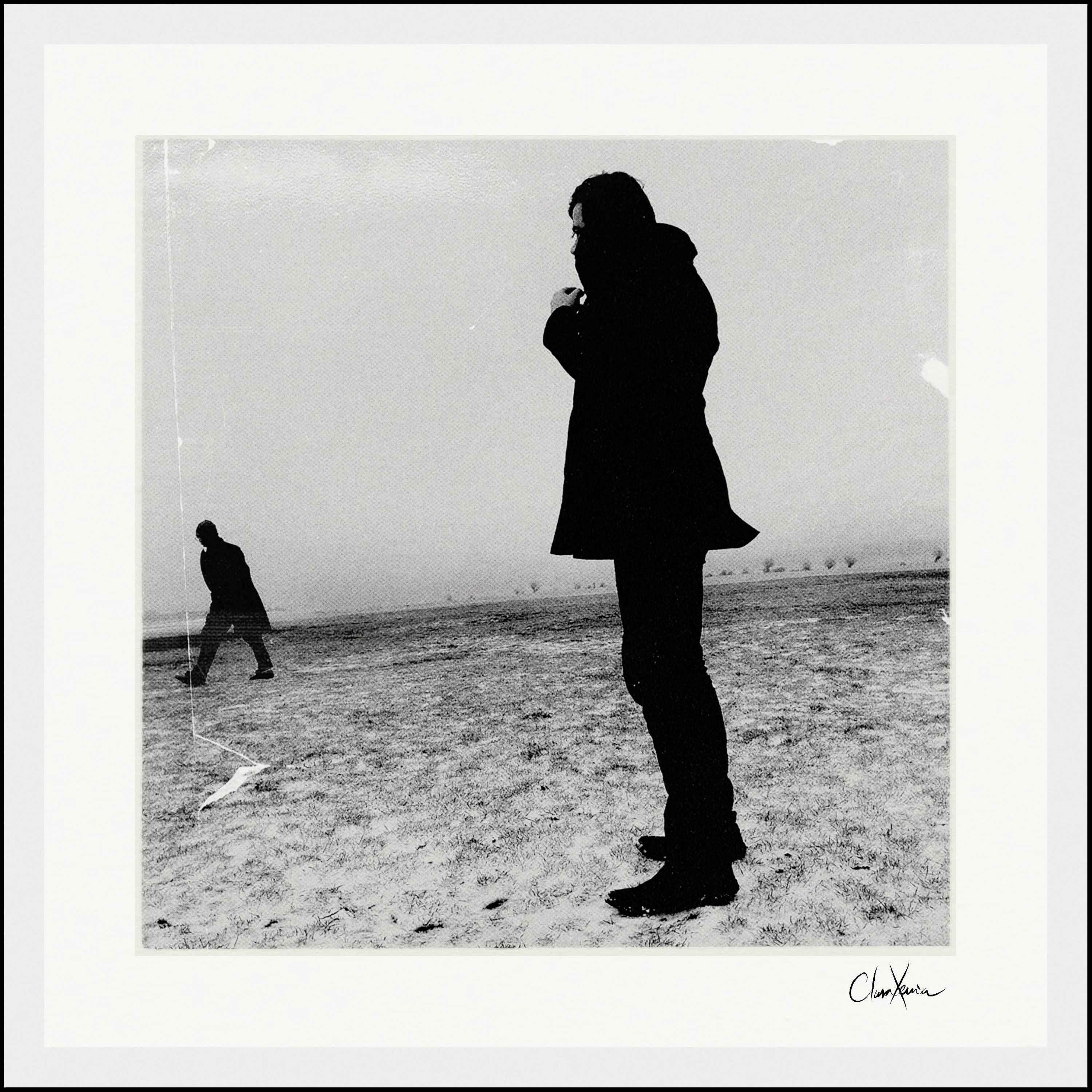 The Space We Share Framed print 30x30 cm / 12x12″ White frame