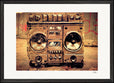Blast Off Framed print 45x60 cm / 18x24″ Black frame