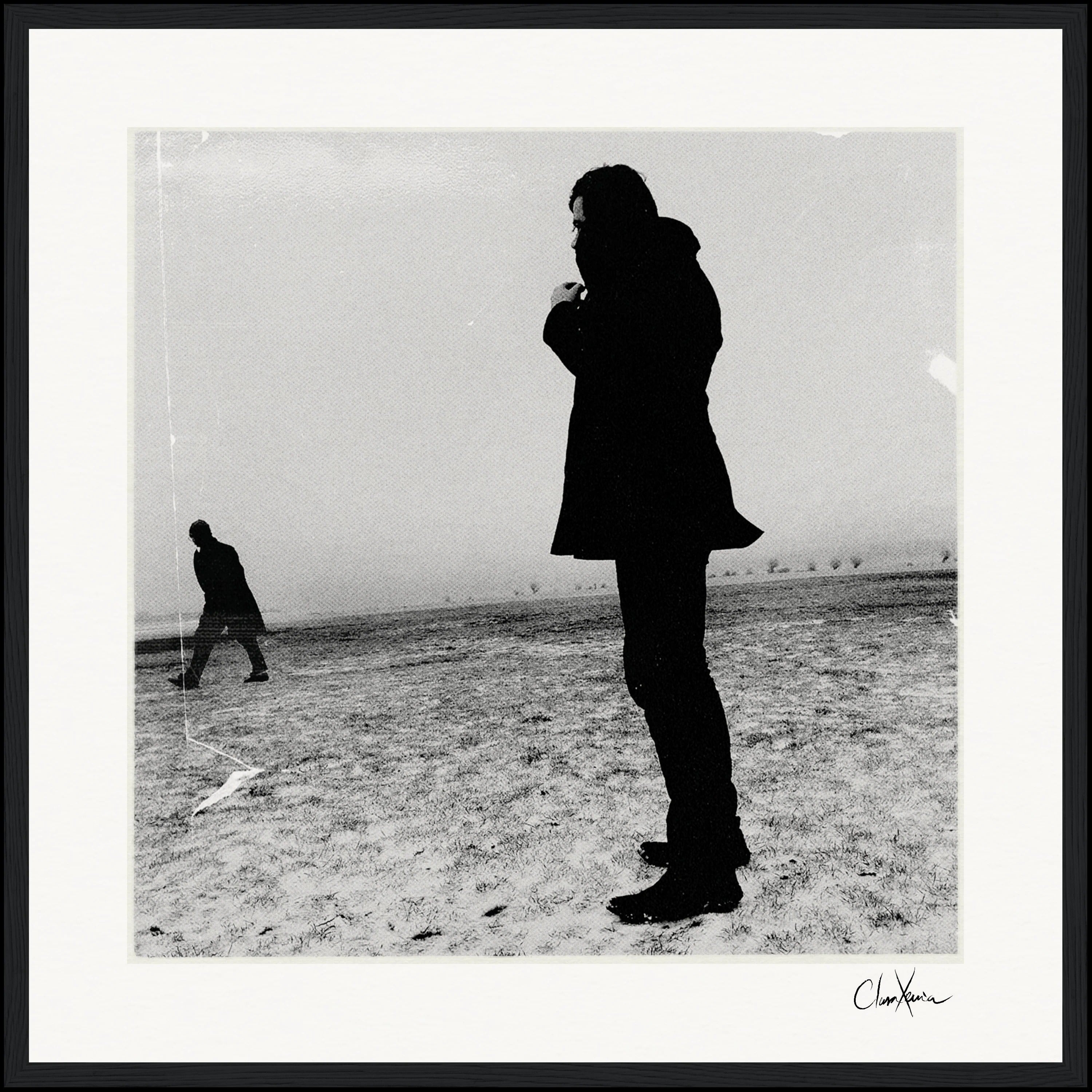 The Space We Share Framed print 50x50 cm / 20x20″ Black frame