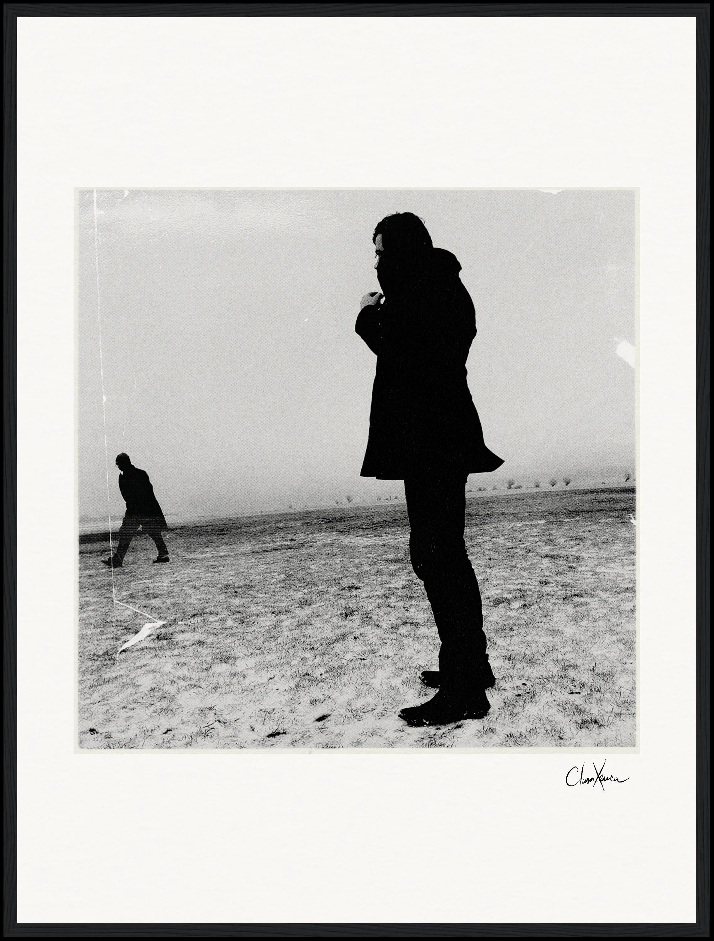 The Space We Share Framed print 60x80 cm / 24x32″ Black frame