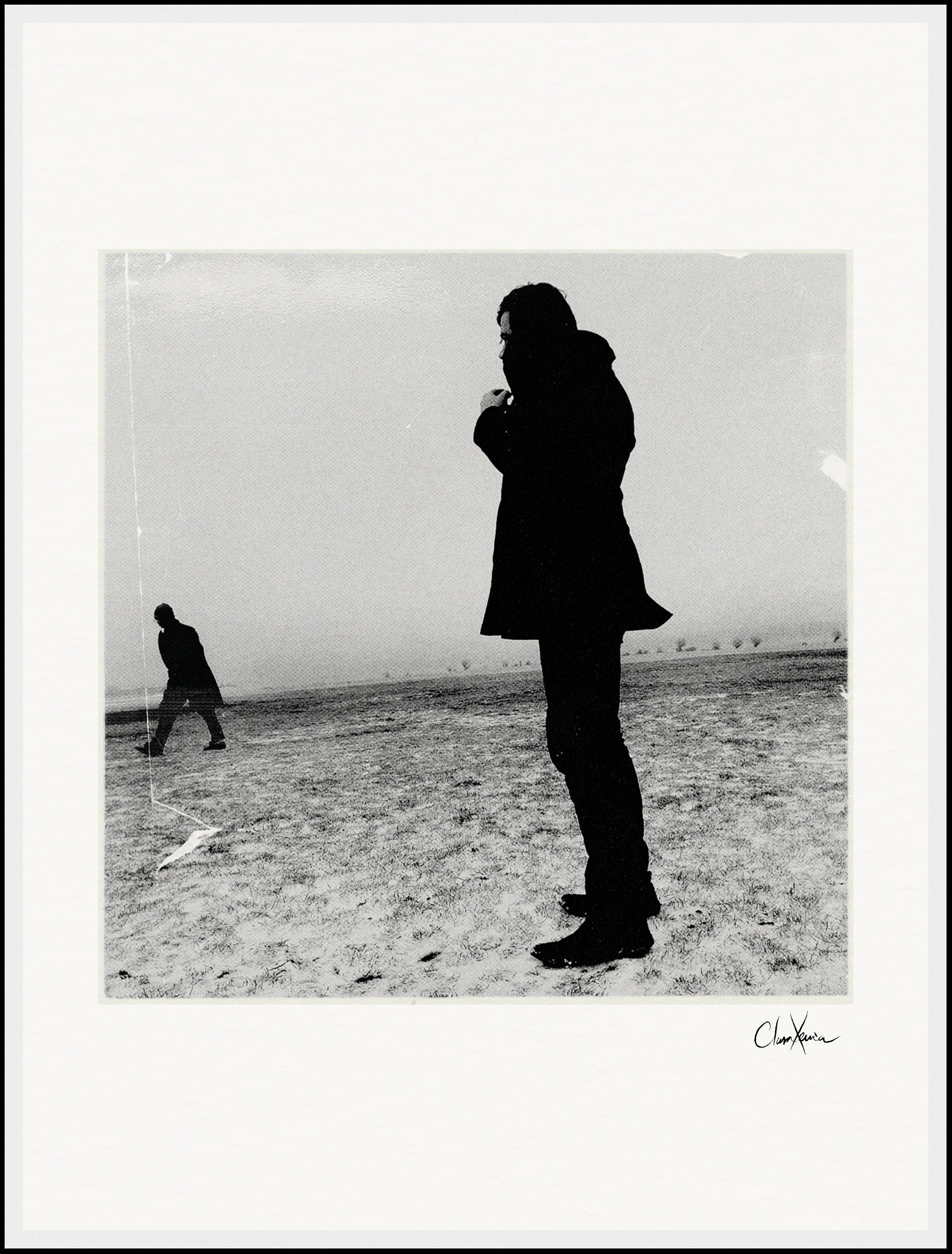 The Space We Share Framed print 60x80 cm / 24x32″ White frame