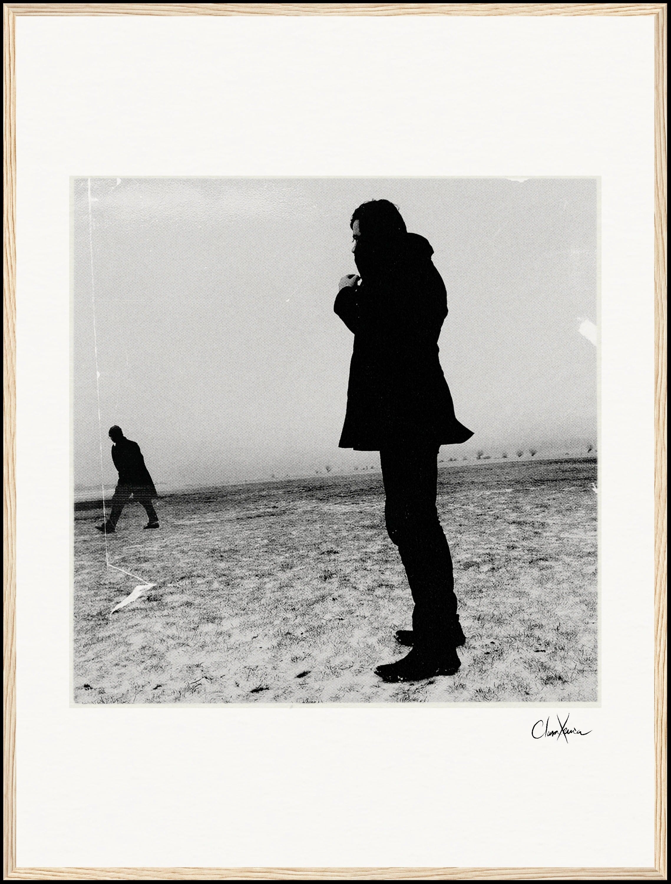 The Space We Share Framed print 60x80 cm / 24x32″ Wood frame