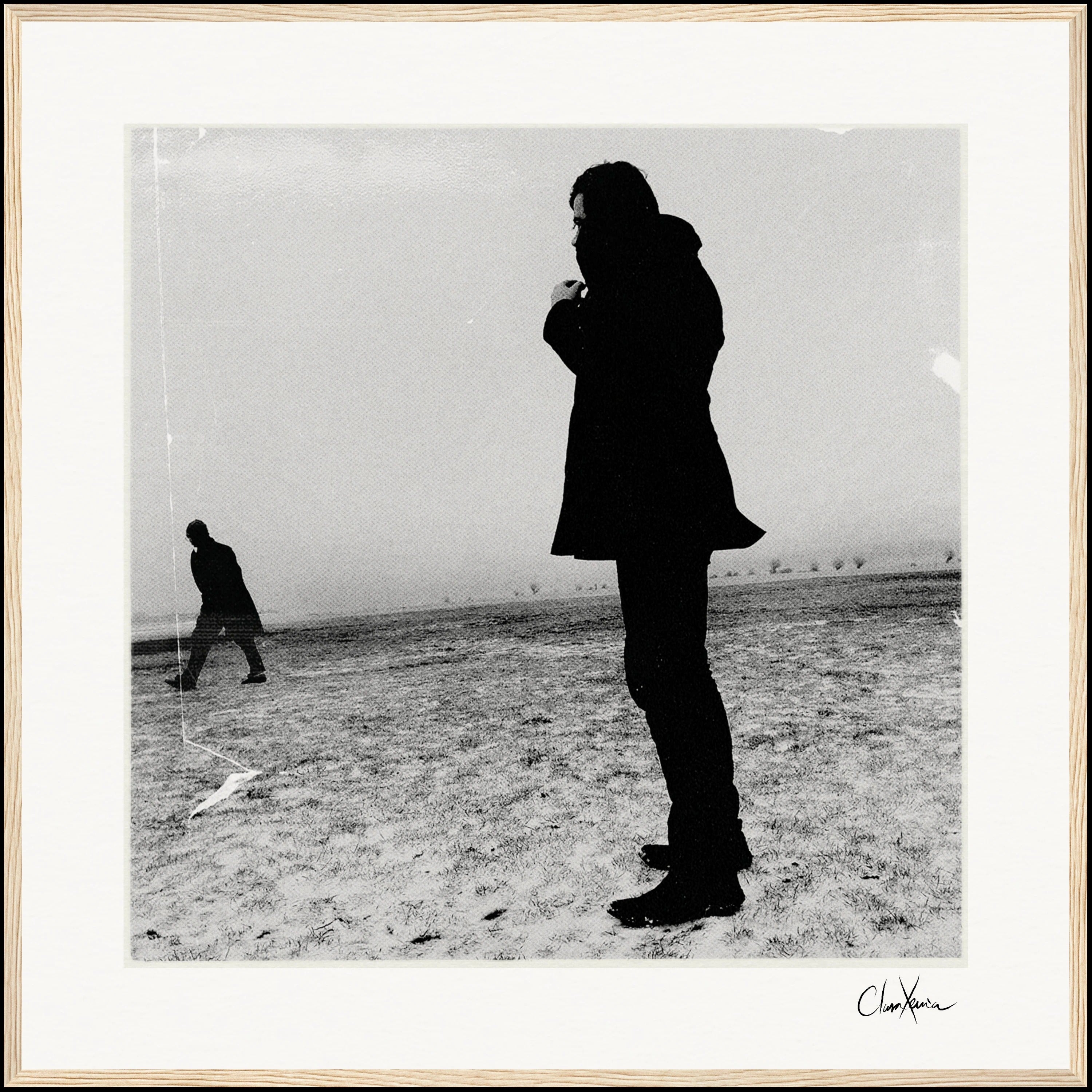 The Space We Share Framed print 70x70 cm / 28x28″ Wood frame