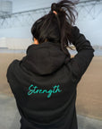 Strength - "Misty Mind" Hoodie Black XS 5