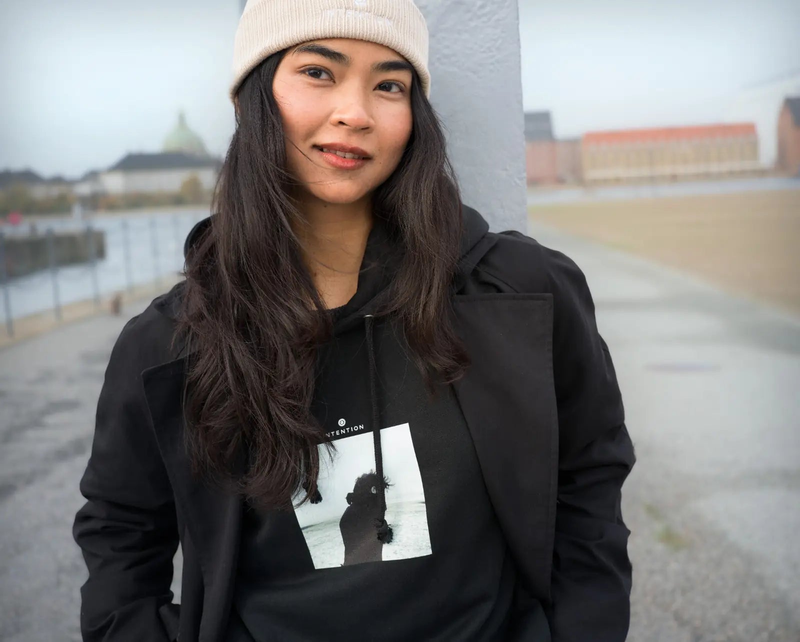 Strength - "Misty Mind" Hoodie Black XS 1