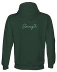 Strength - "Misty Mind" Hoodie Bottle Green XS 35