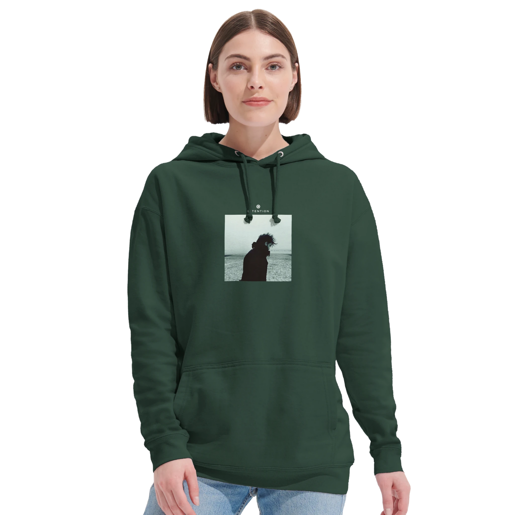 Strength - "Misty Mind" Hoodie Bottle Green XS 38