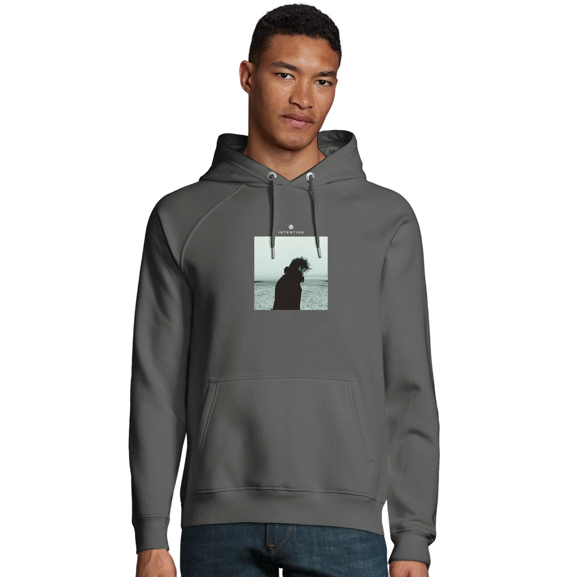 Strength - "Misty Mind" Hoodie charcoal melange XS 36