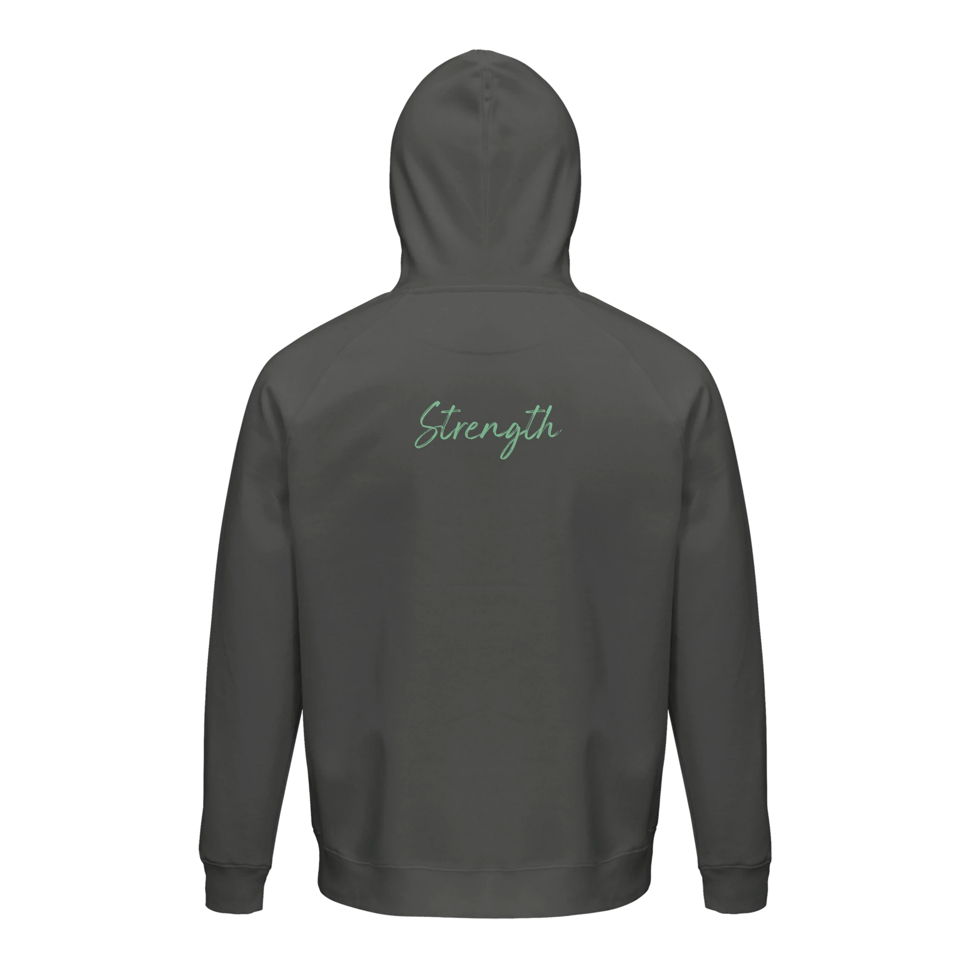 Strength - "Misty Mind" Hoodie charcoal melange XS 35