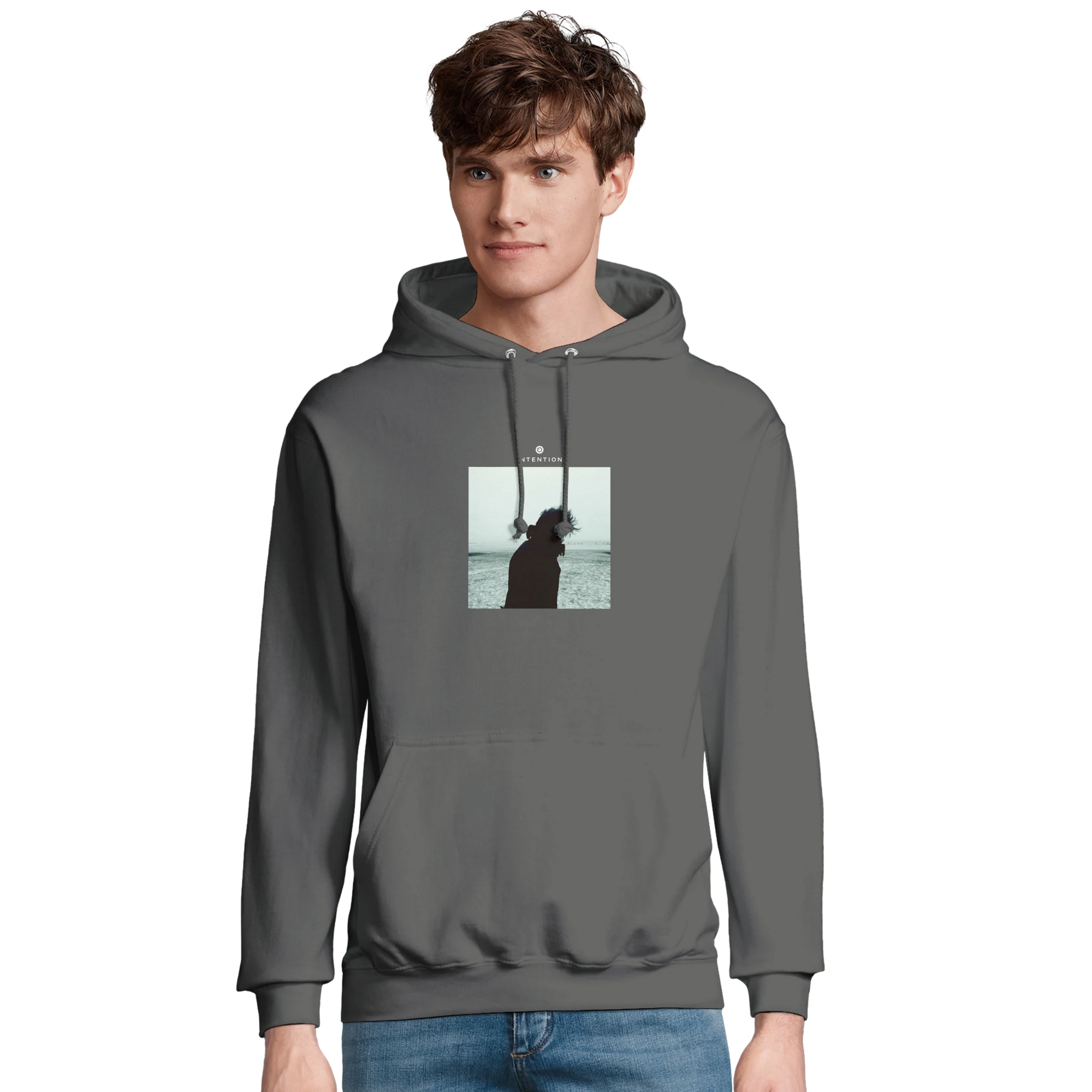 Strength - "Misty Mind" Hoodie charcoal melange XS 47