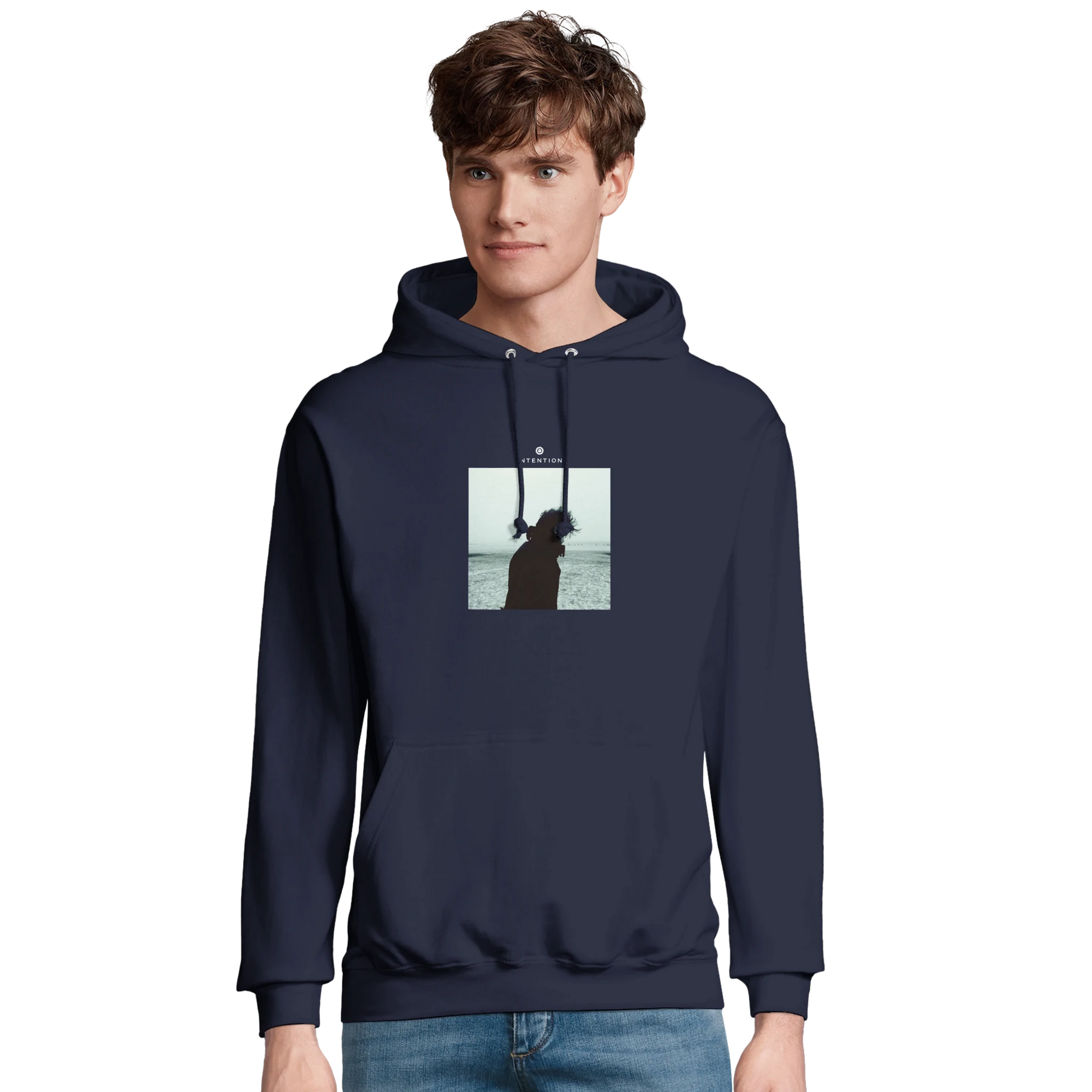 Strength - "Misty Mind" Hoodie French Navy XS 21