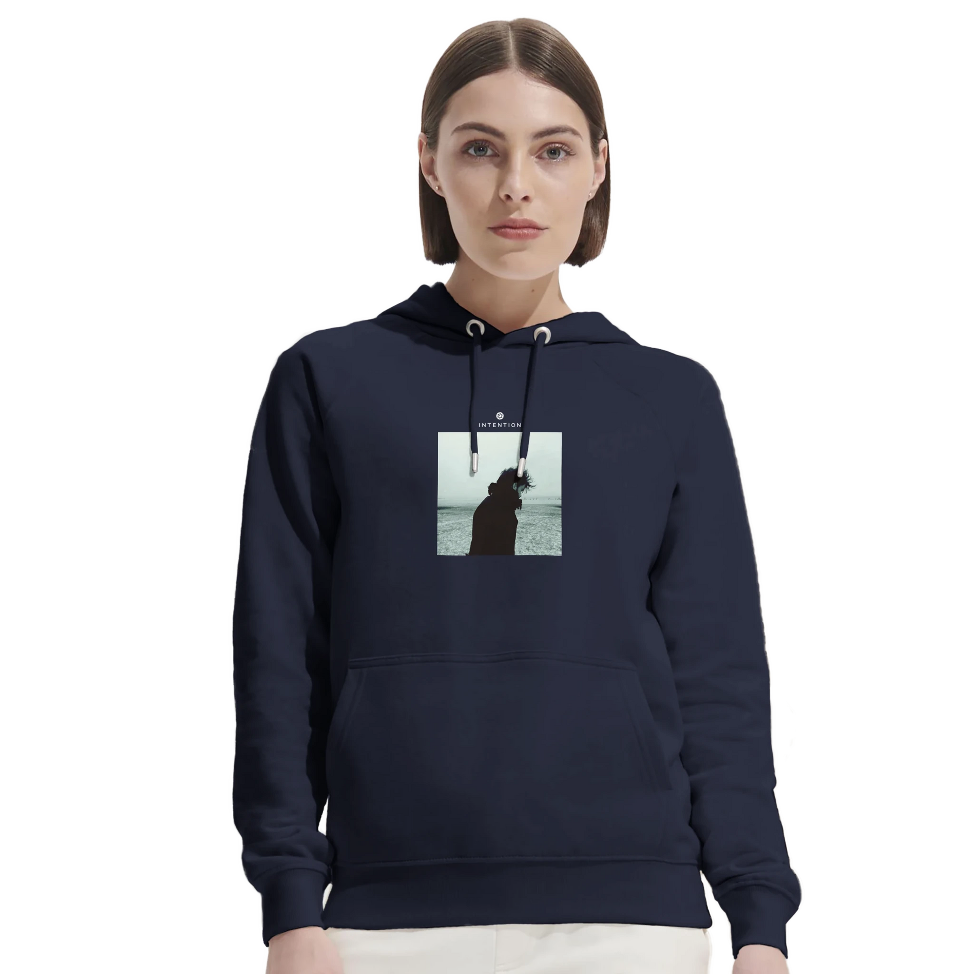 Strength - "Misty Mind" Hoodie French Navy XS 13