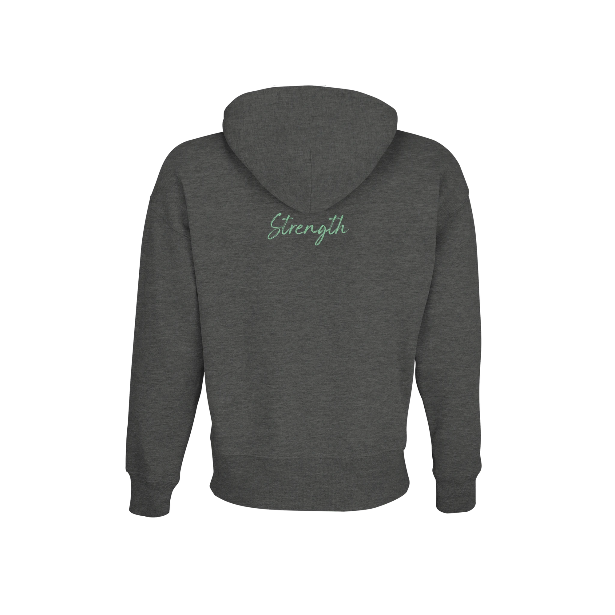 Strength - "Misty Mind" Hoodie Grey Melange XS 2