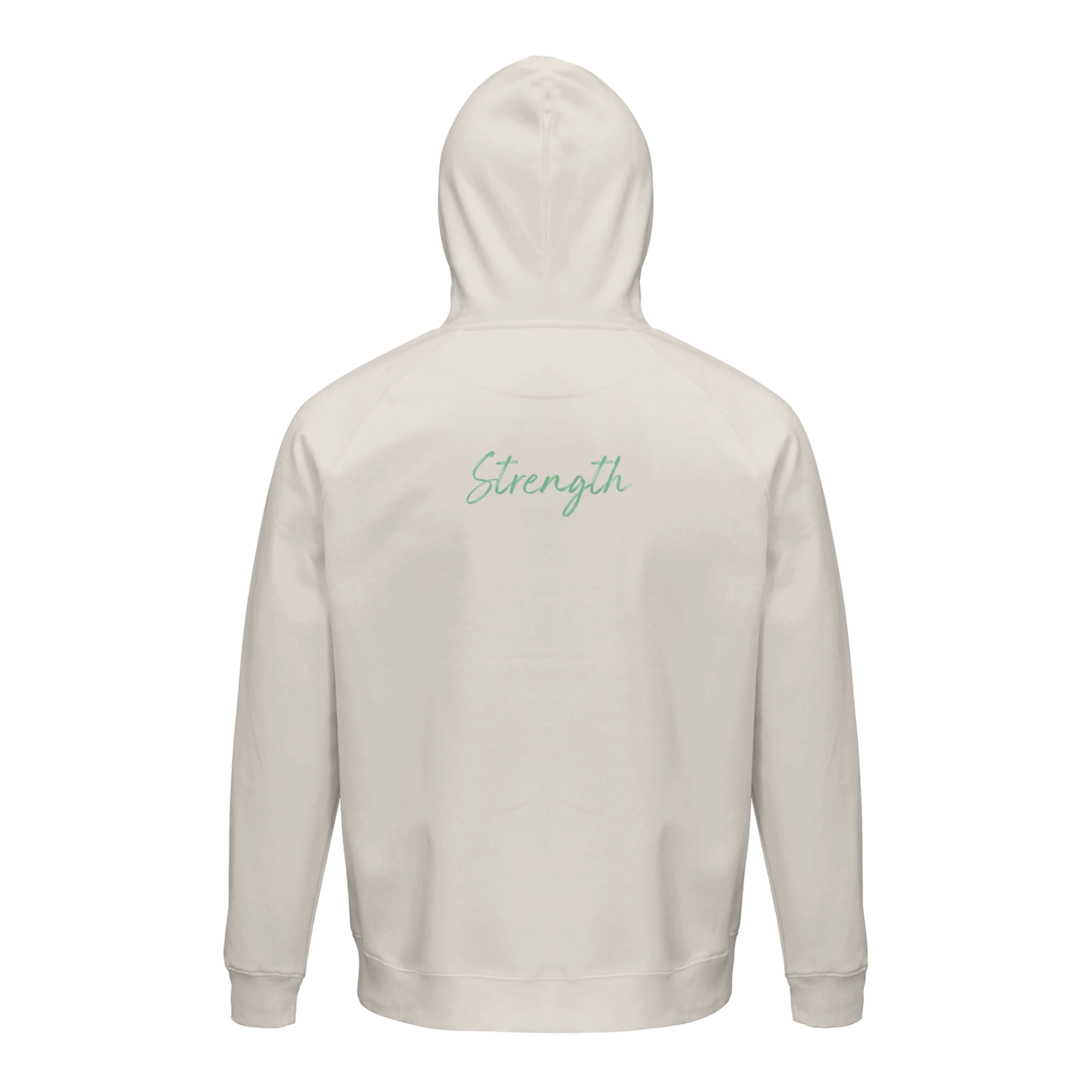 Strength - "Misty Mind" Hoodie Off White XS 5