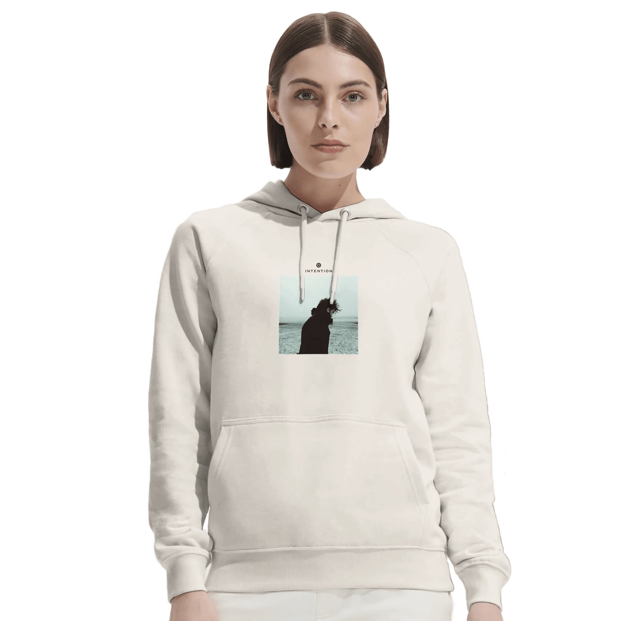 Strength - "Misty Mind" Hoodie Off White XS 8