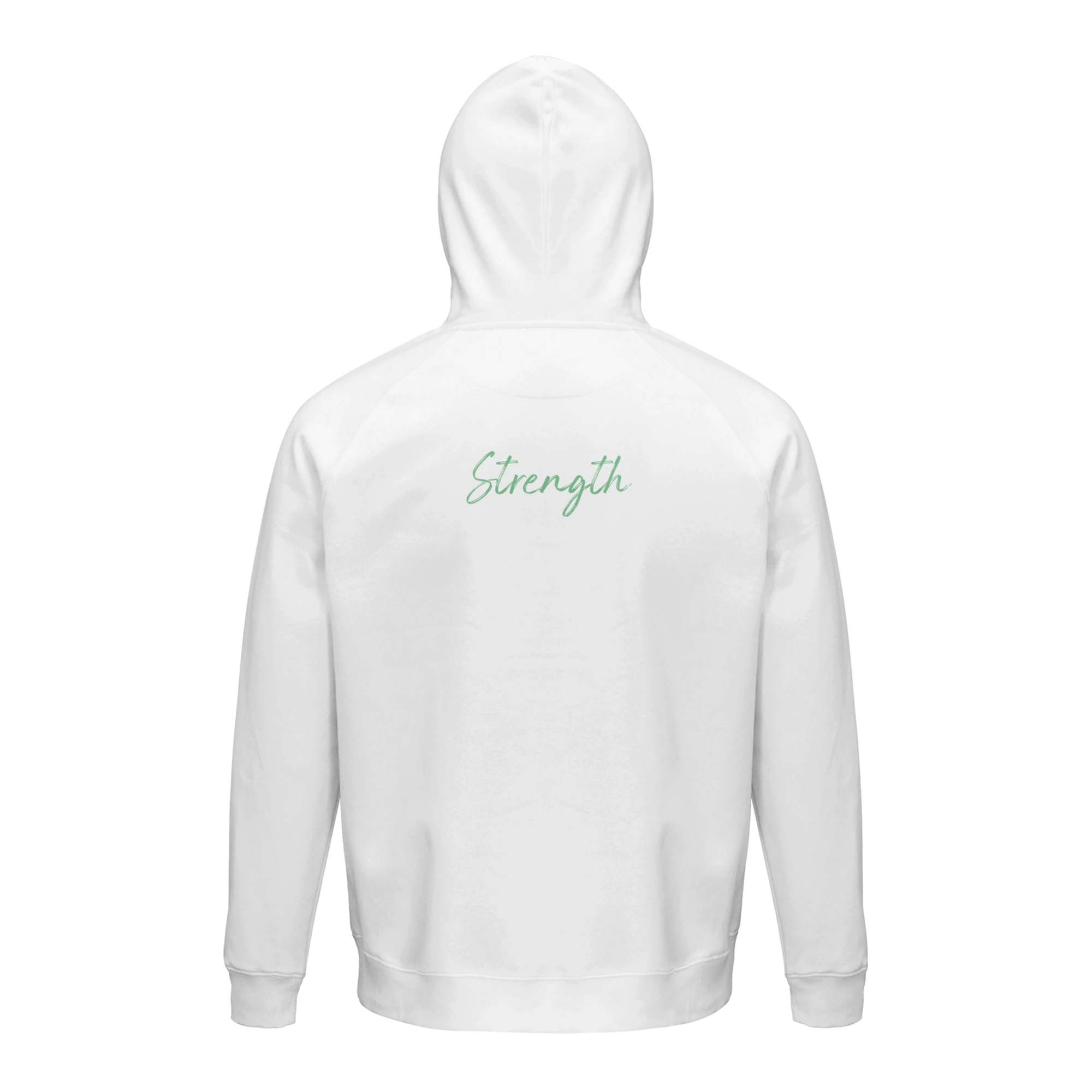 Strength - "Misty Mind" Hoodie White XS 30