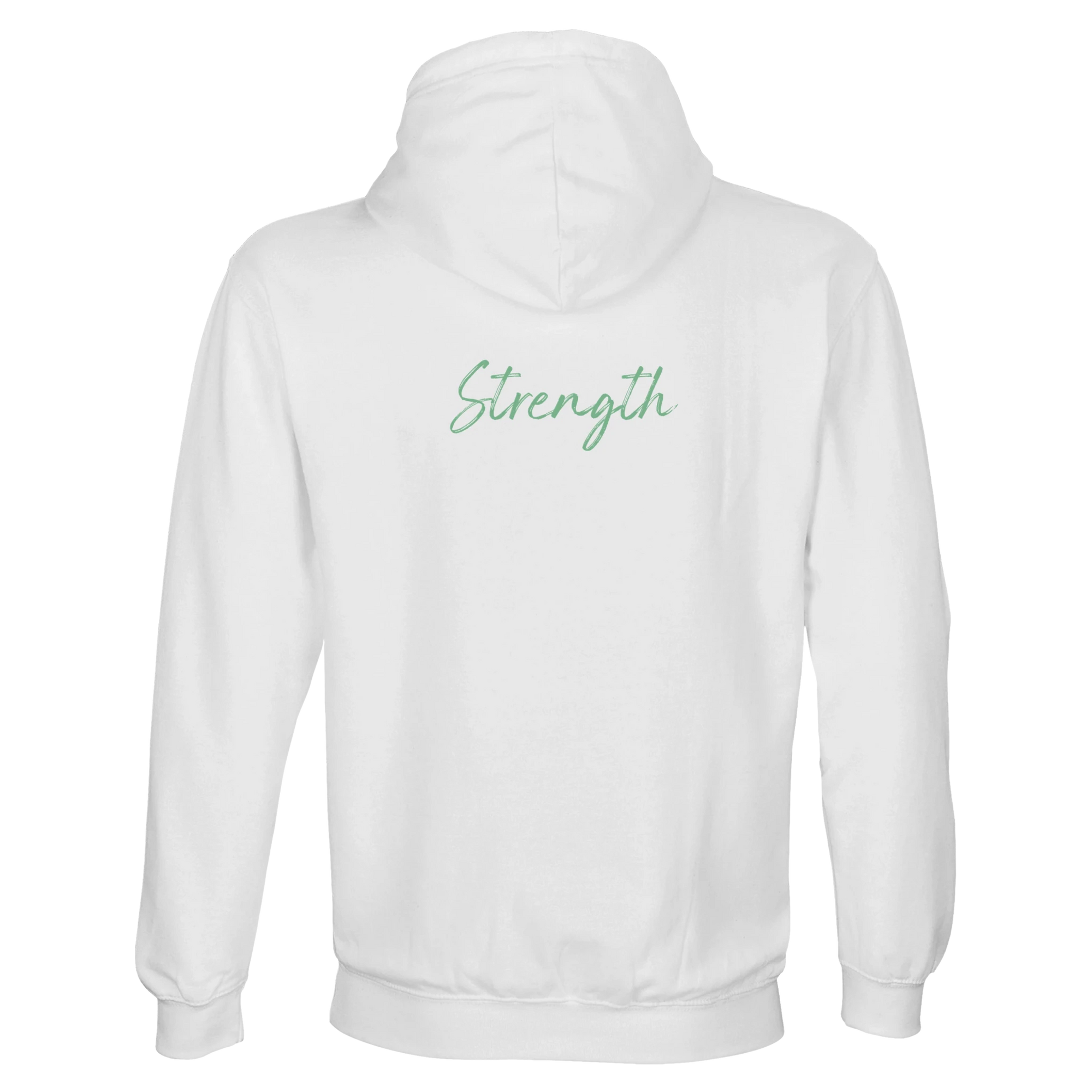 Strength - "Misty Mind" Hoodie White XS 40