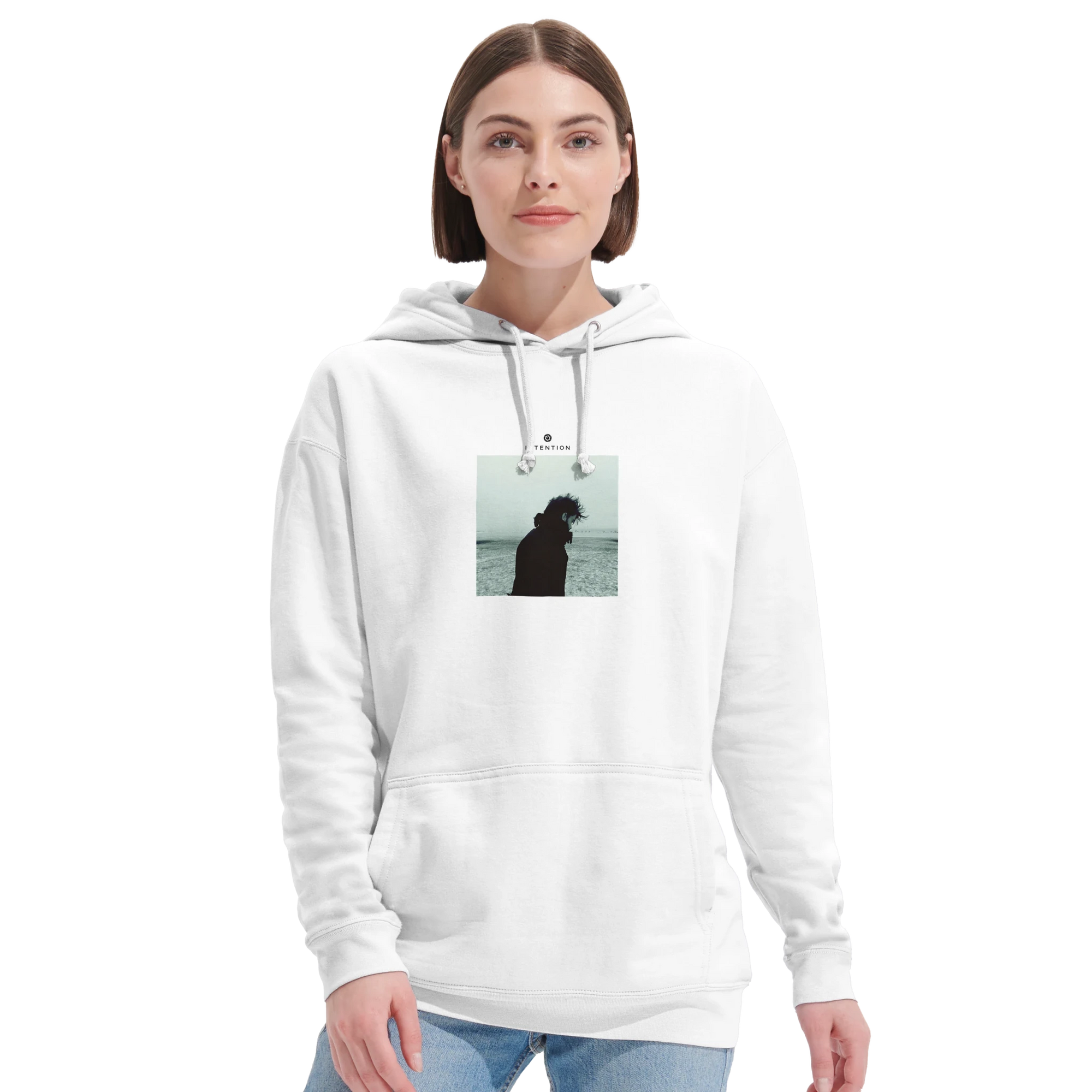 Strength - "Misty Mind" Hoodie White XS 43