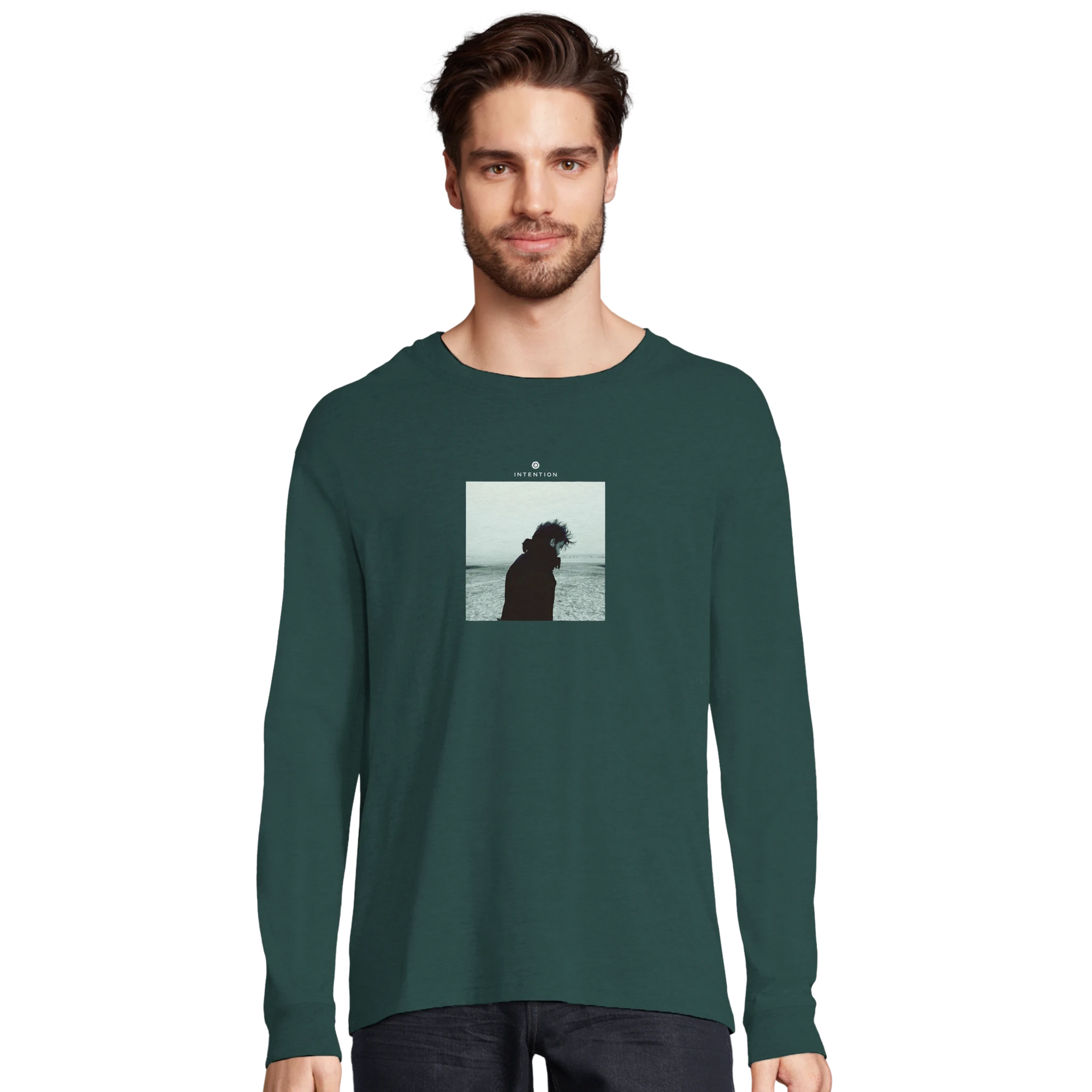 Strength - "Misty Mind" Long sleeve green empire XS 18