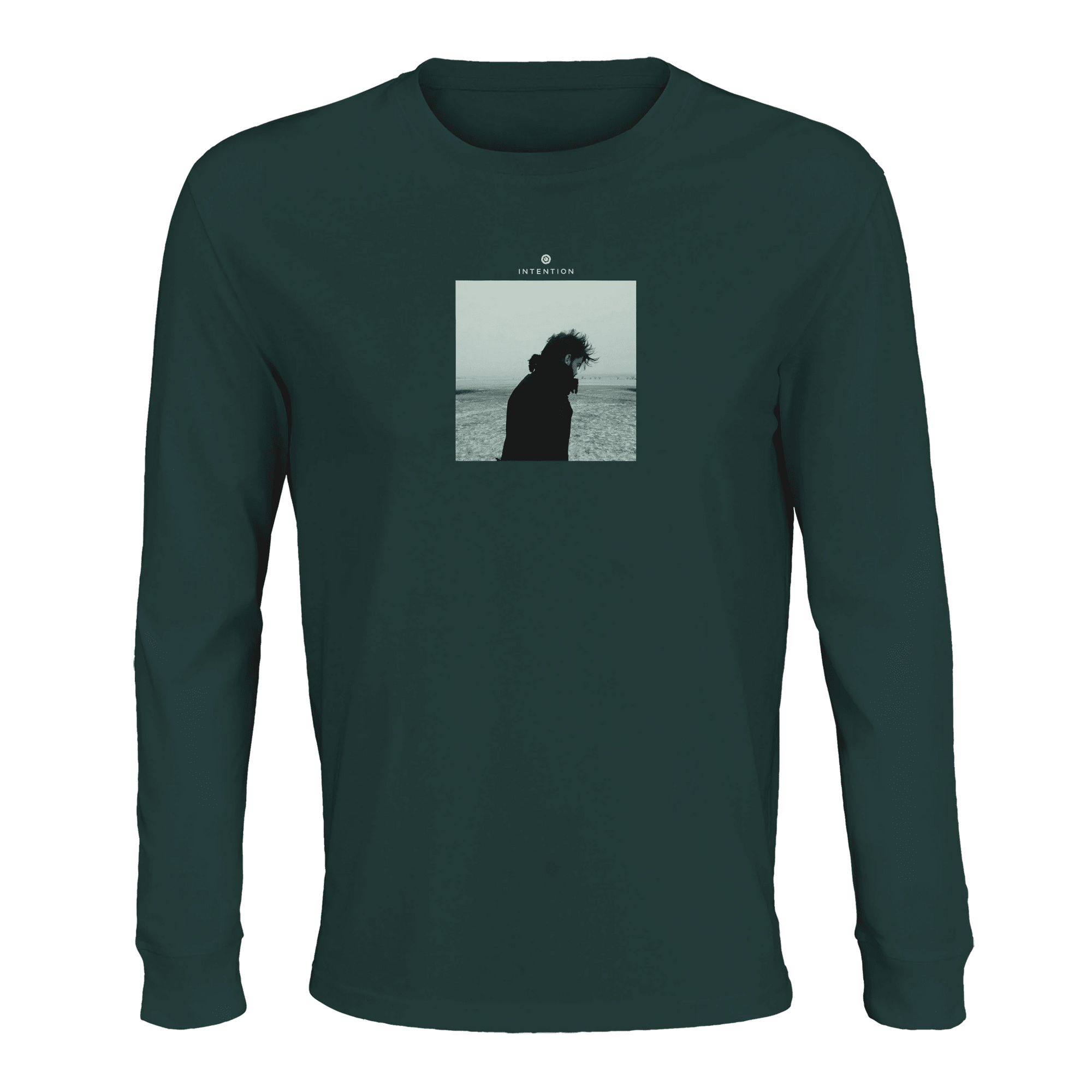 Strength - "Misty Mind" Long sleeve green empire XS 16