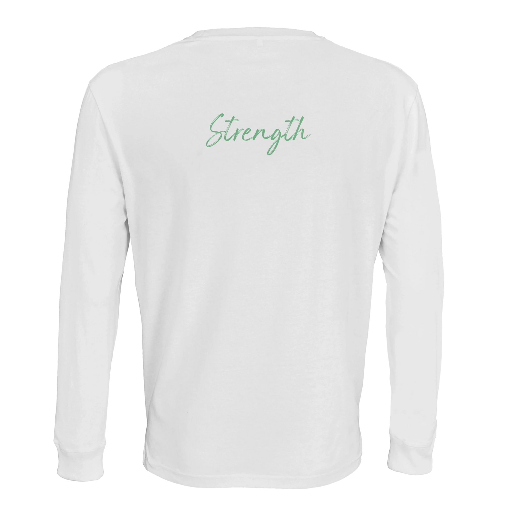 Strength - "Misty Mind" Long sleeve White XS 5