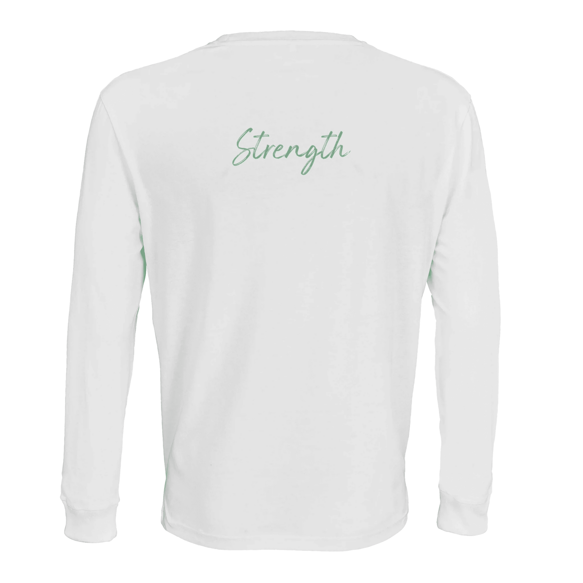 Strength - "Misty Mind" Long sleeve White XS 2