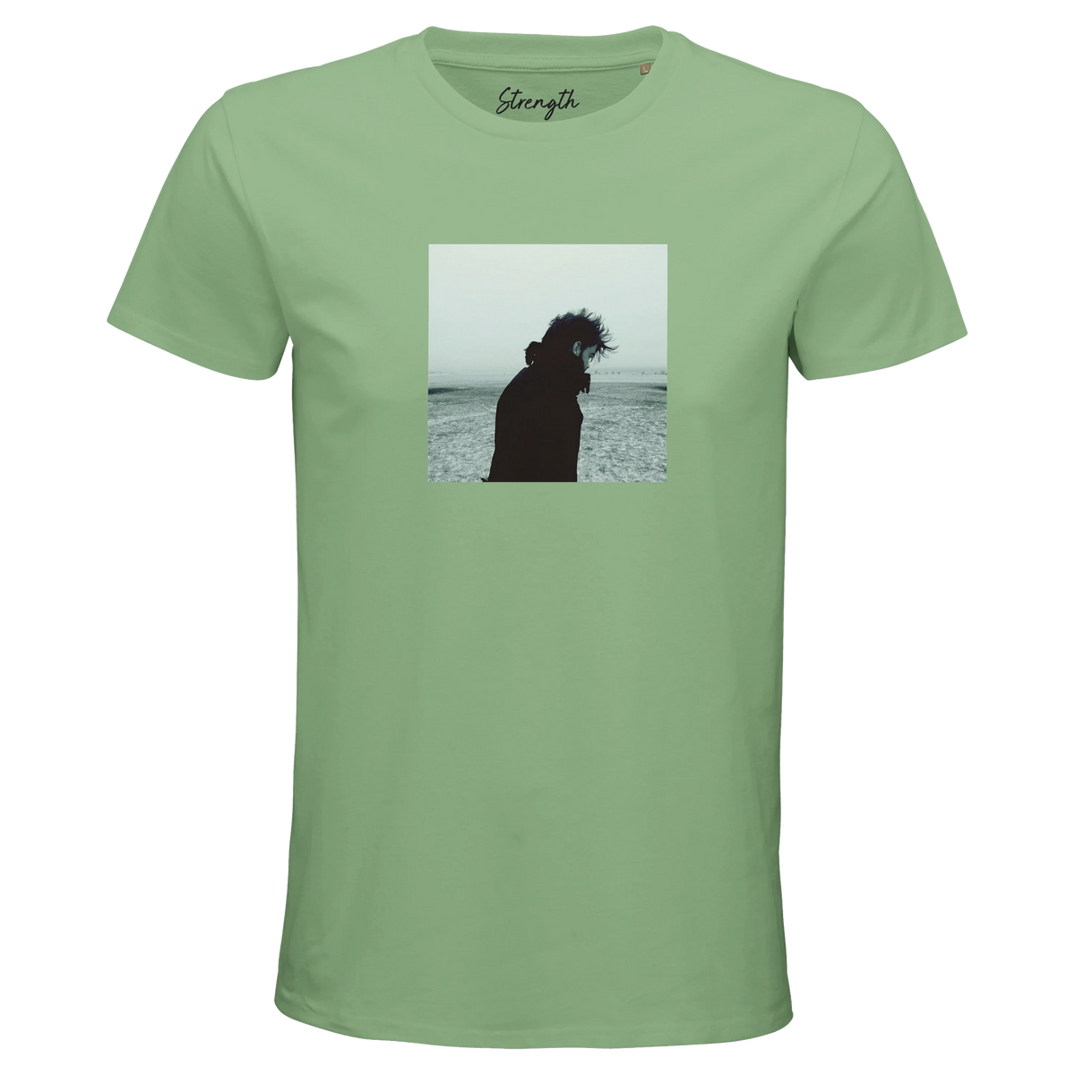 Strength - "Misty Mind" T-shirt apple green 1