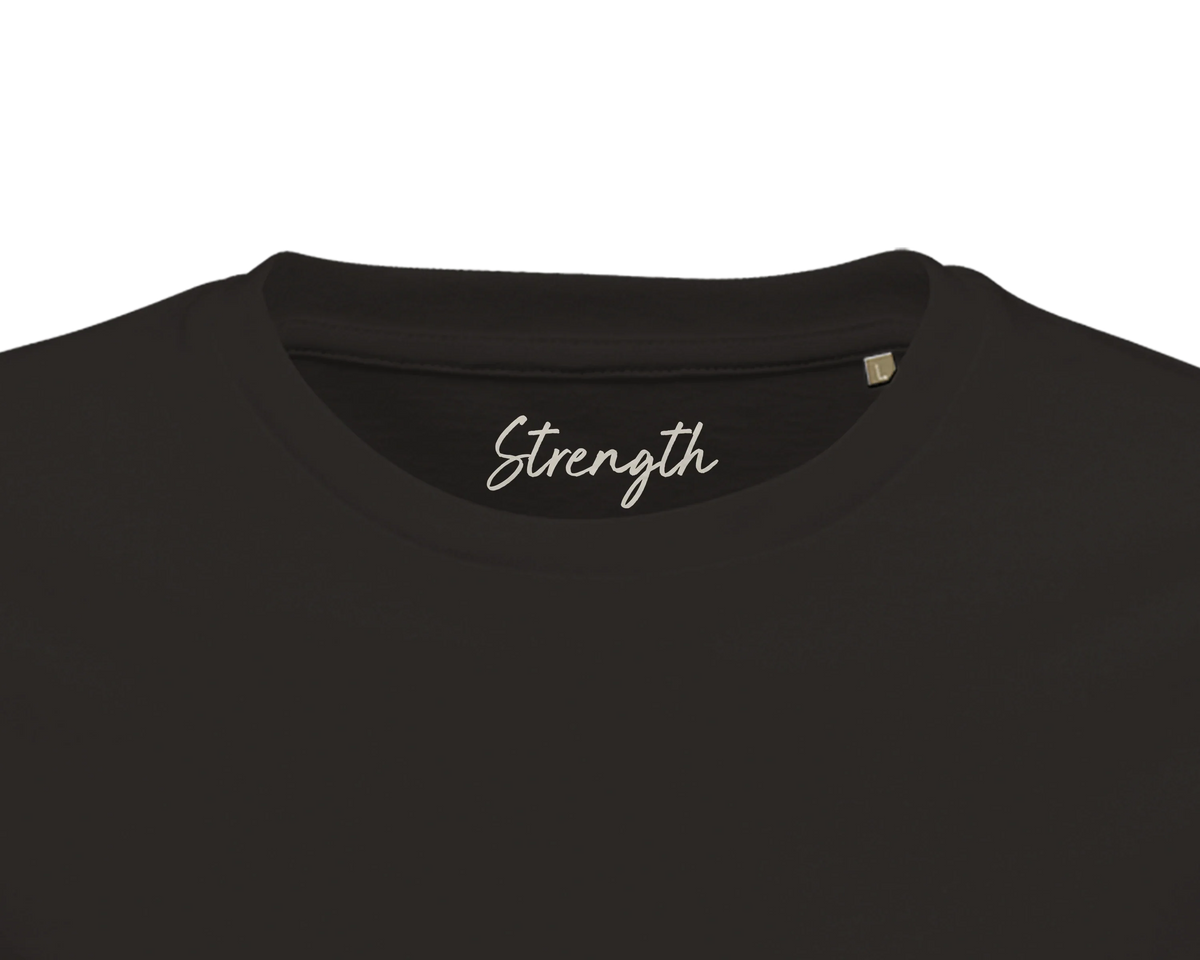 Strength - "Misty Mind" T-shirt Deep Black 2