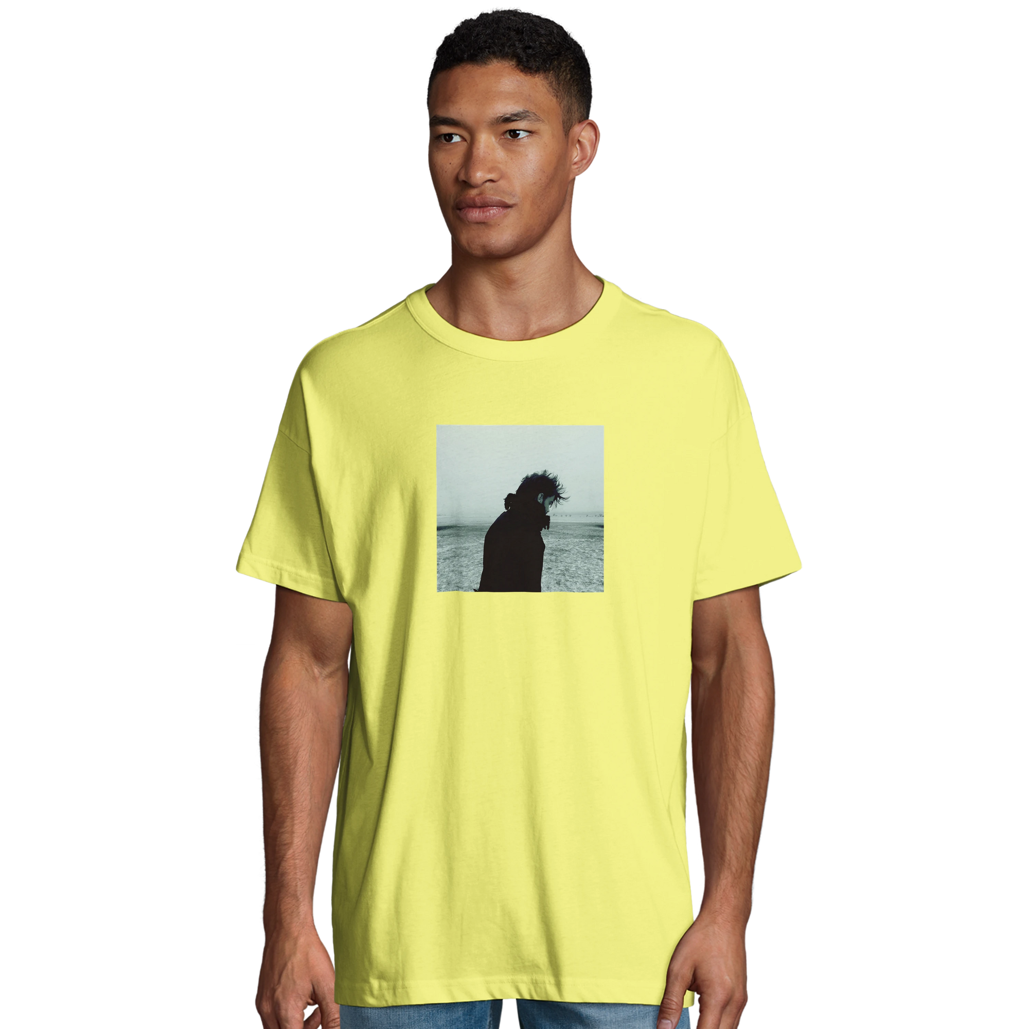Strength - "Misty Mind" T-shirt Light Yellow 4
