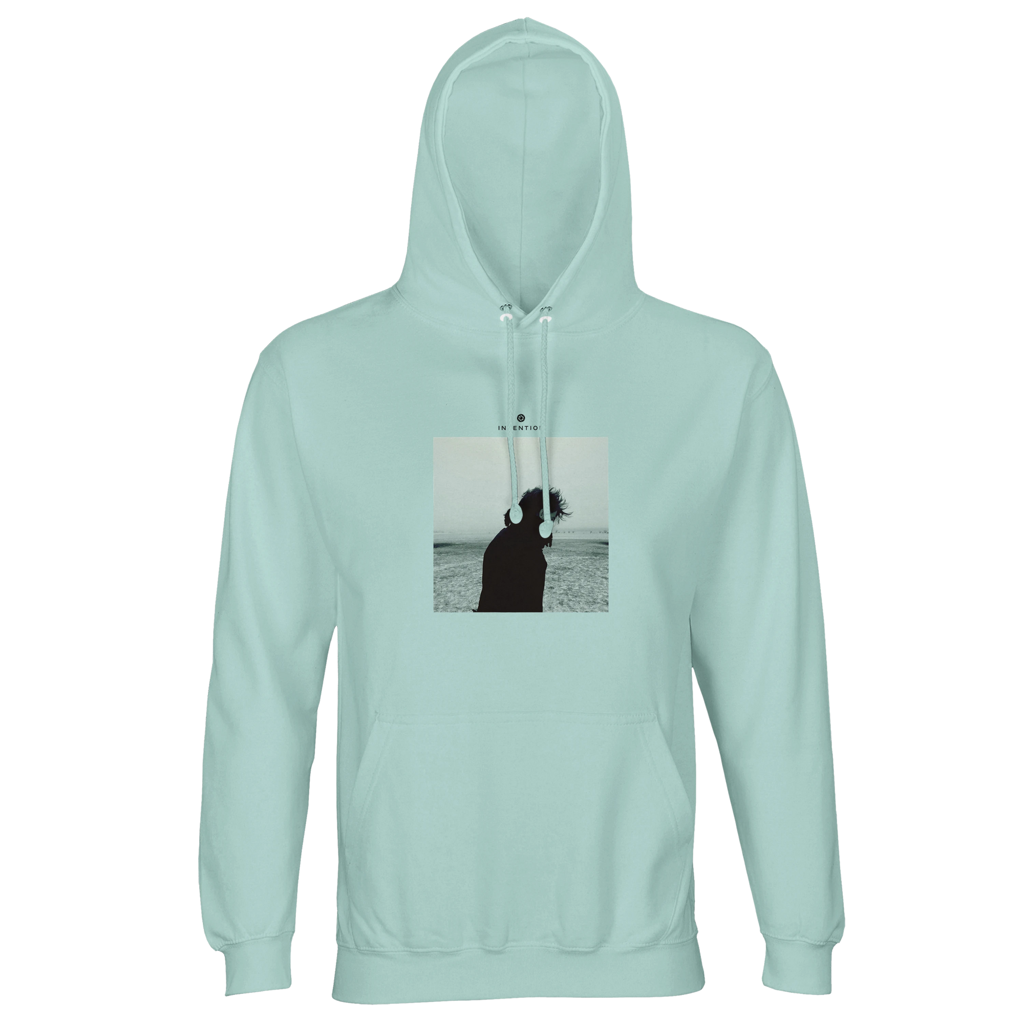 Strength - "Misty Mind" Hoodie arctic blue 1