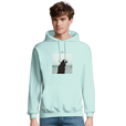 Strength - "Misty Mind" Hoodie arctic blue 3