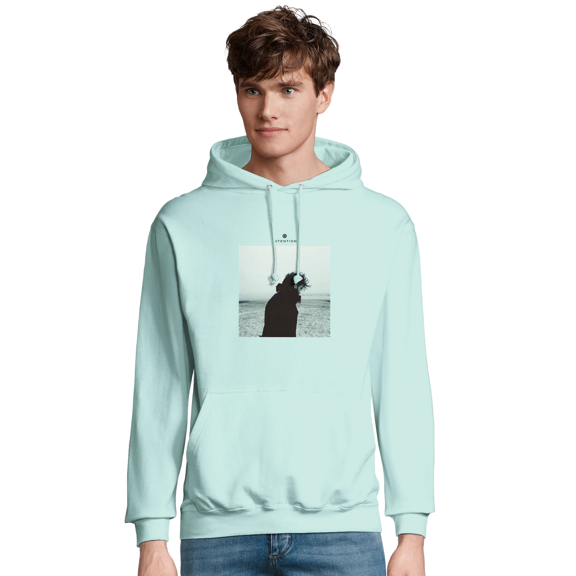 Strength - "Misty Mind" Hoodie arctic blue 3