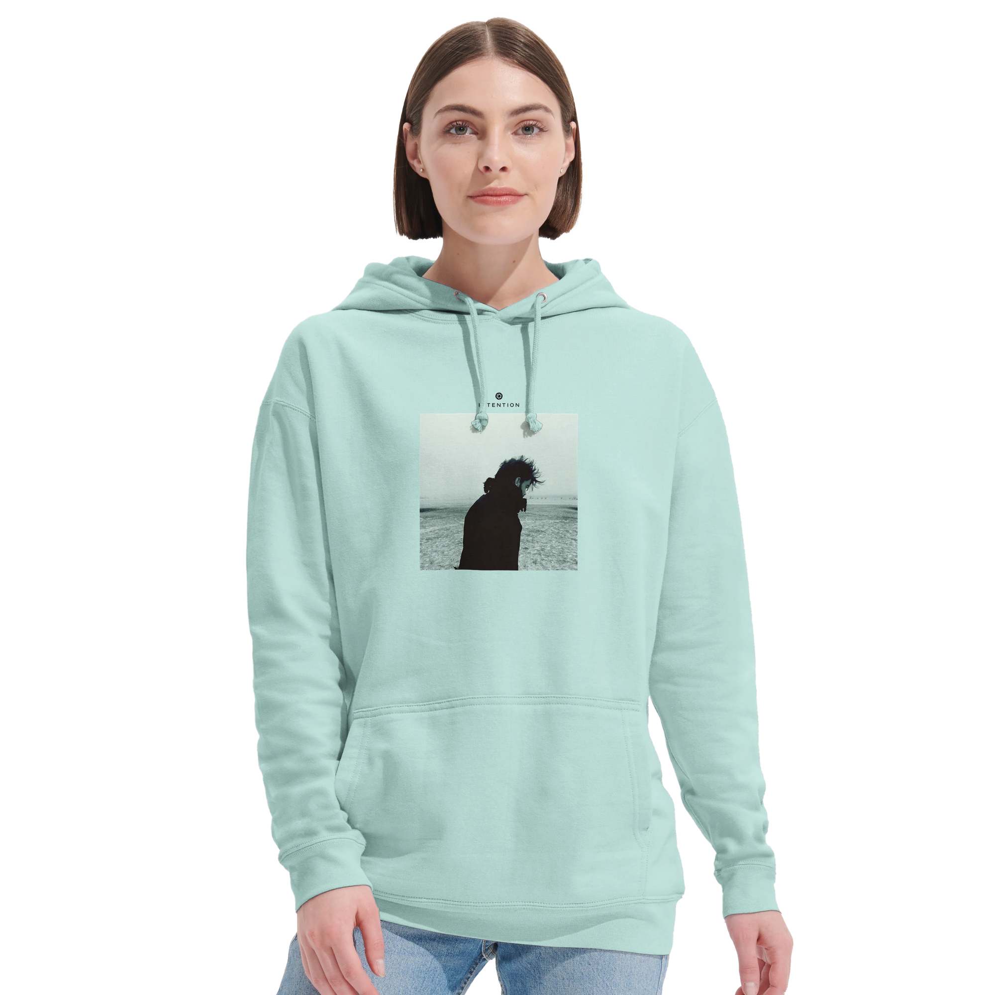 Strength - "Misty Mind" Hoodie arctic blue 5