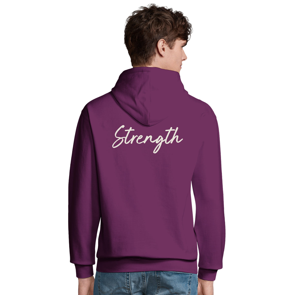 Strength - "Misty Mind" Hoodie astral purple 5