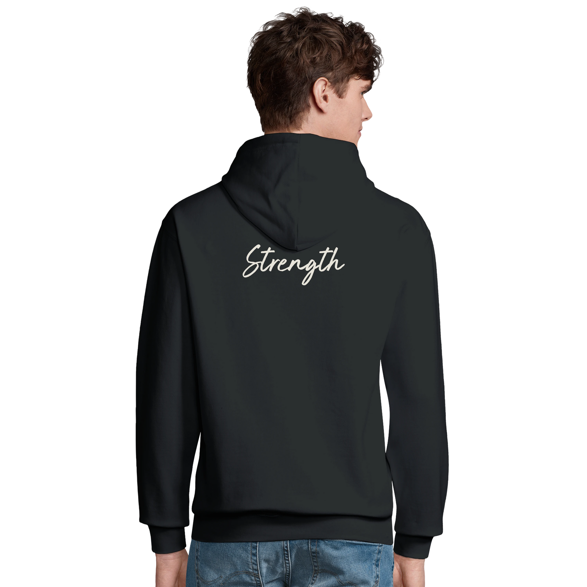Strength - "Misty Mind" Hoodie Black 4