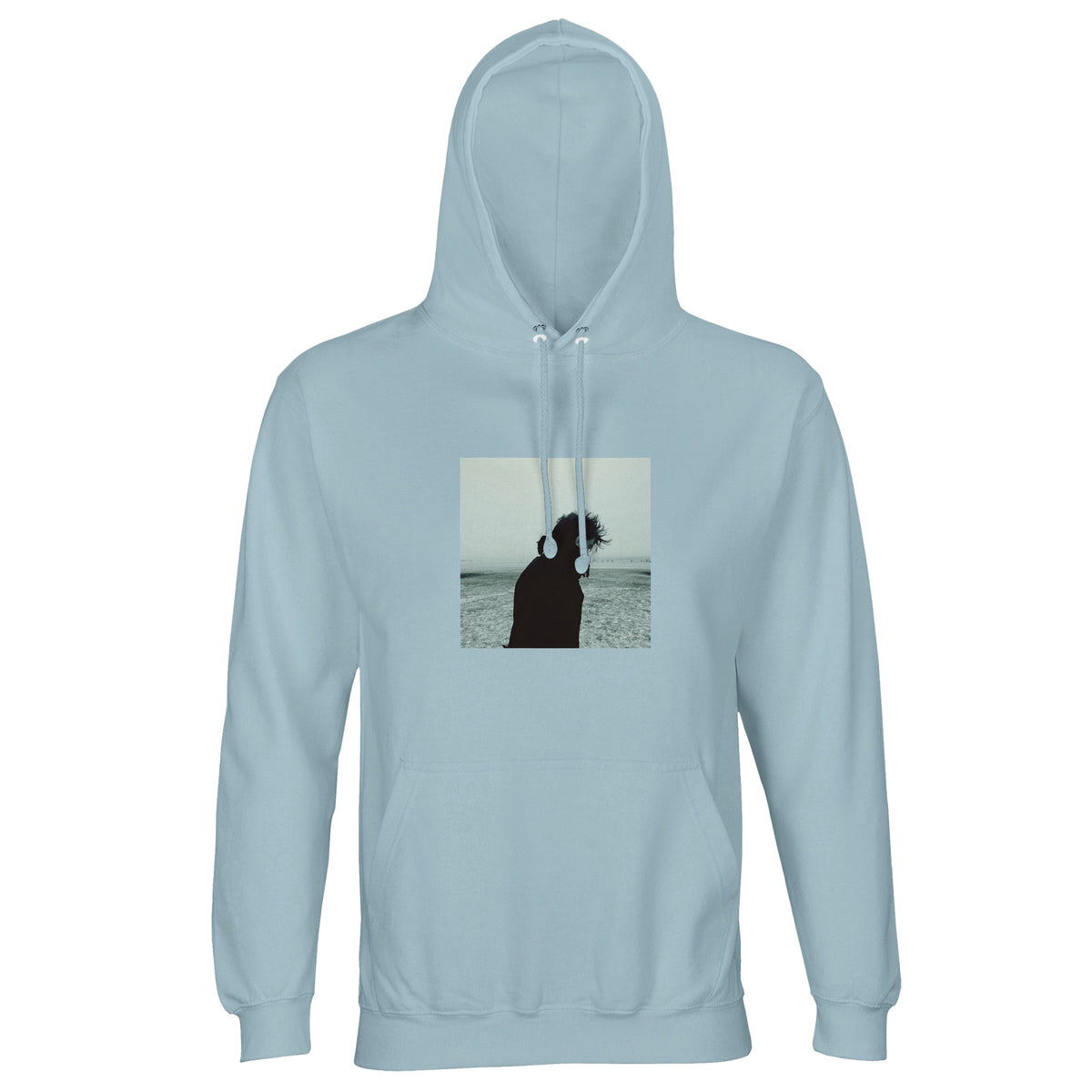 Strength - "Misty Mind" Hoodie creamy blue 1
