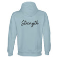 Strength - "Misty Mind" Hoodie creamy blue 2