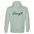 Strength - "Misty Mind" Hoodie creamy green 2