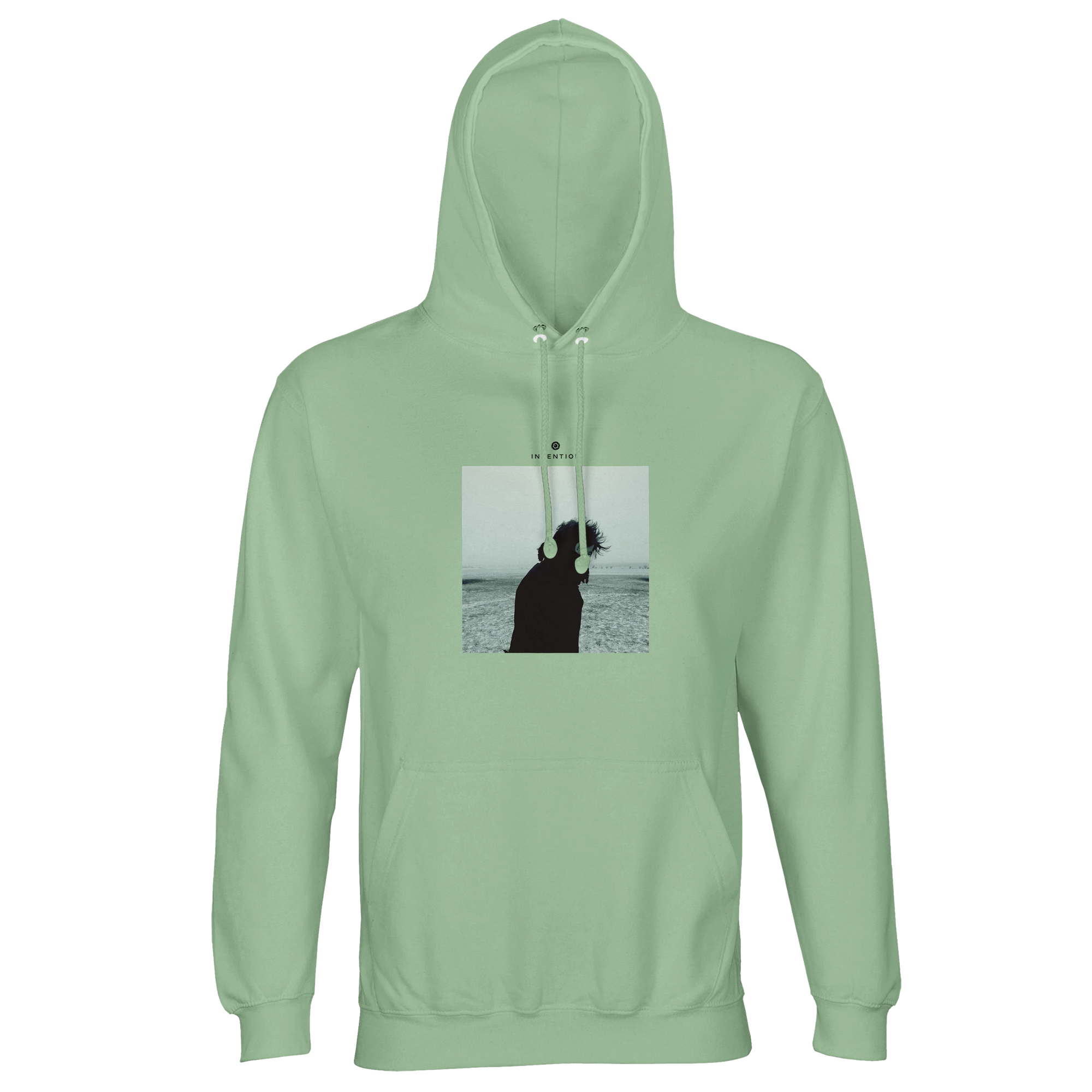 Strength - "Misty Mind" Hoodie frozen green 1