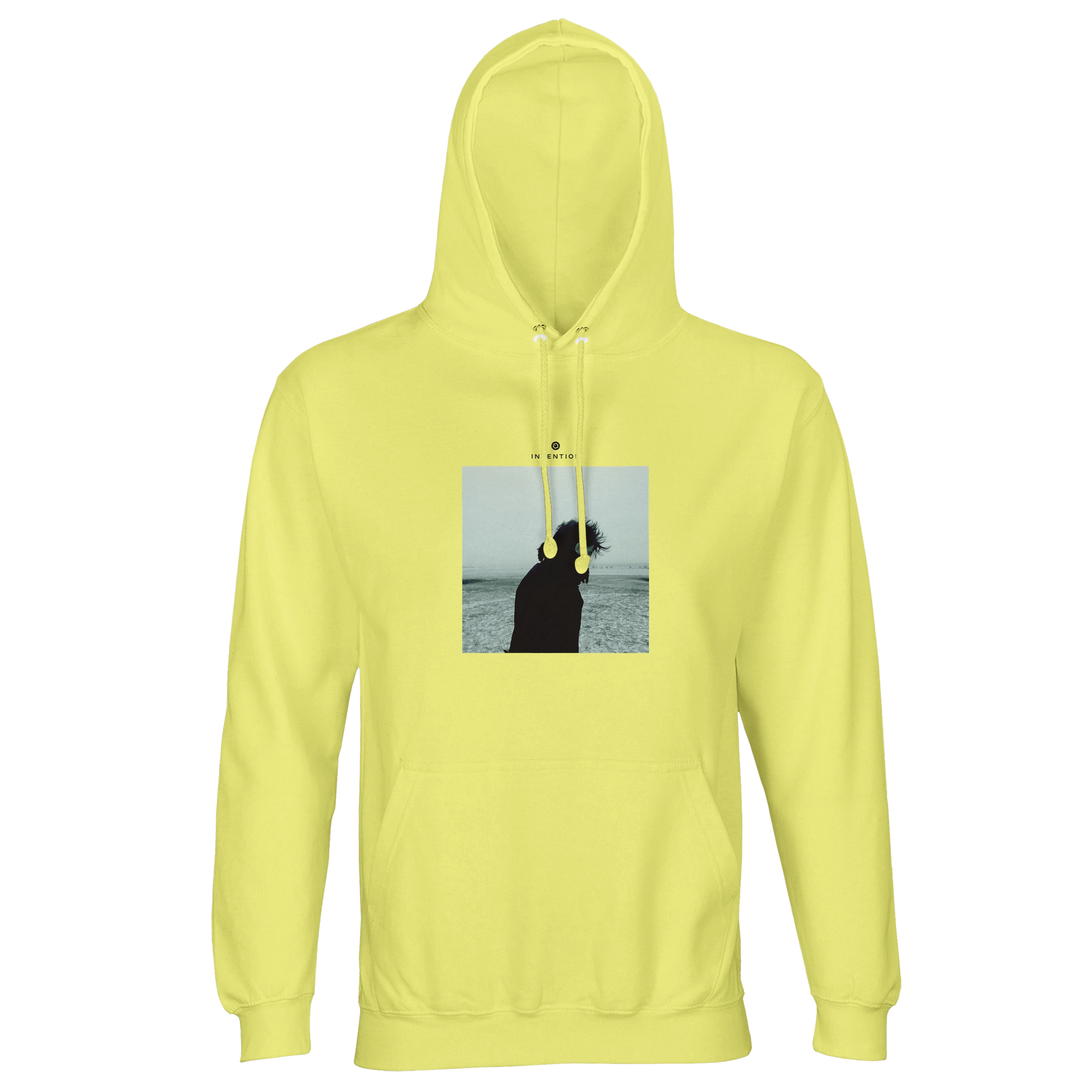 Strength - "Misty Mind" Hoodie Light Yellow 1