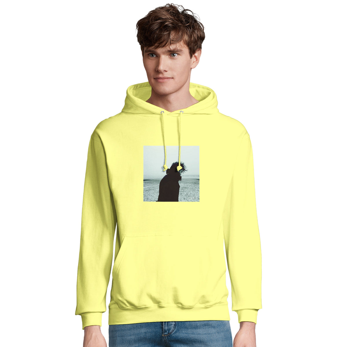 Strength - "Misty Mind" Hoodie Light Yellow 4
