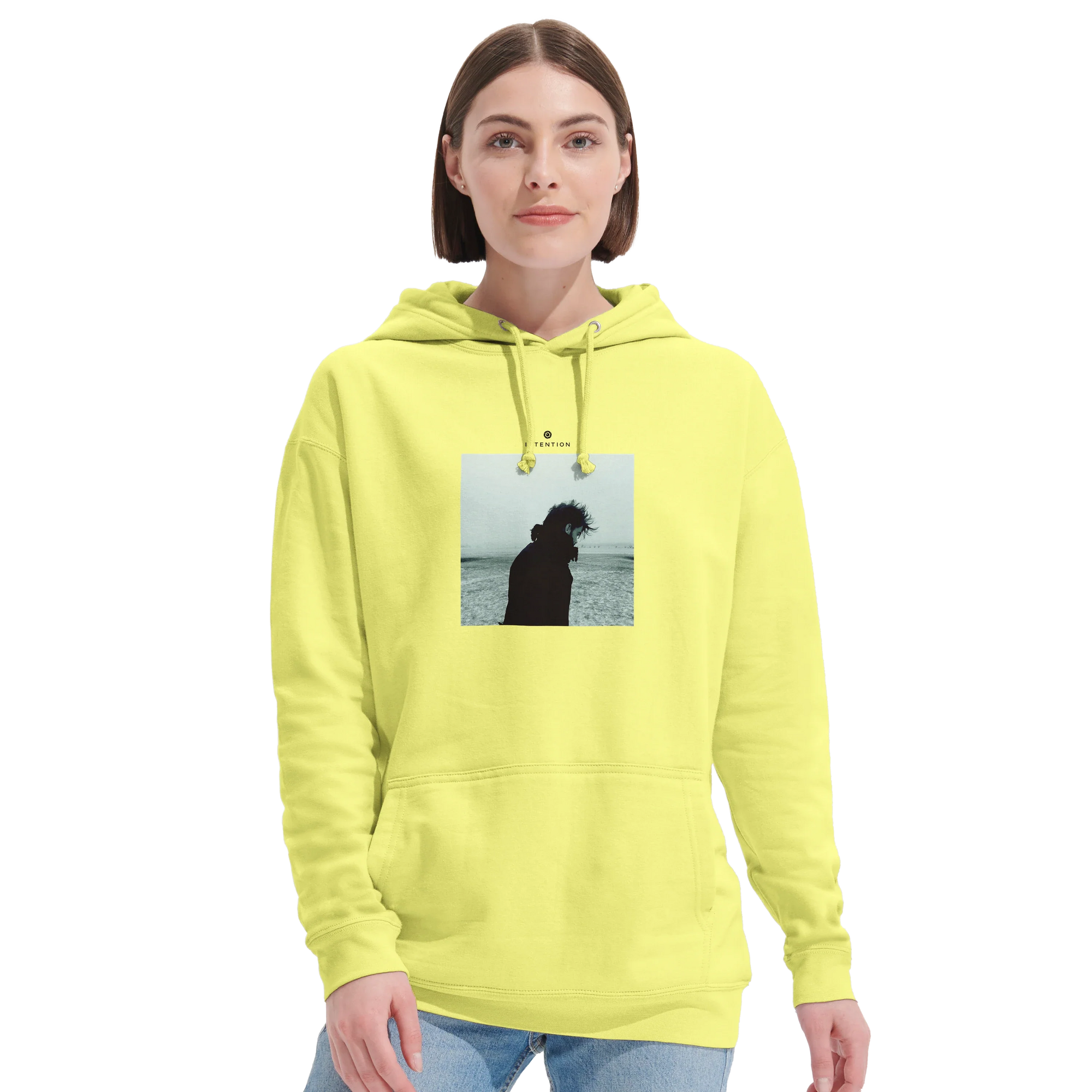 Strength - "Misty Mind" Hoodie Light Yellow 5