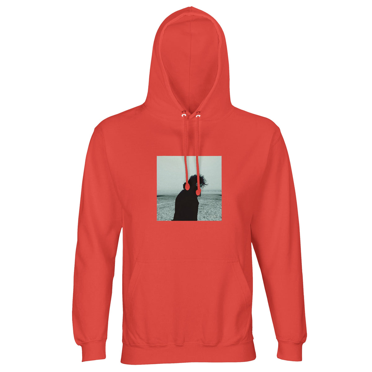 Strength - "Misty Mind" Hoodie pop orange 1