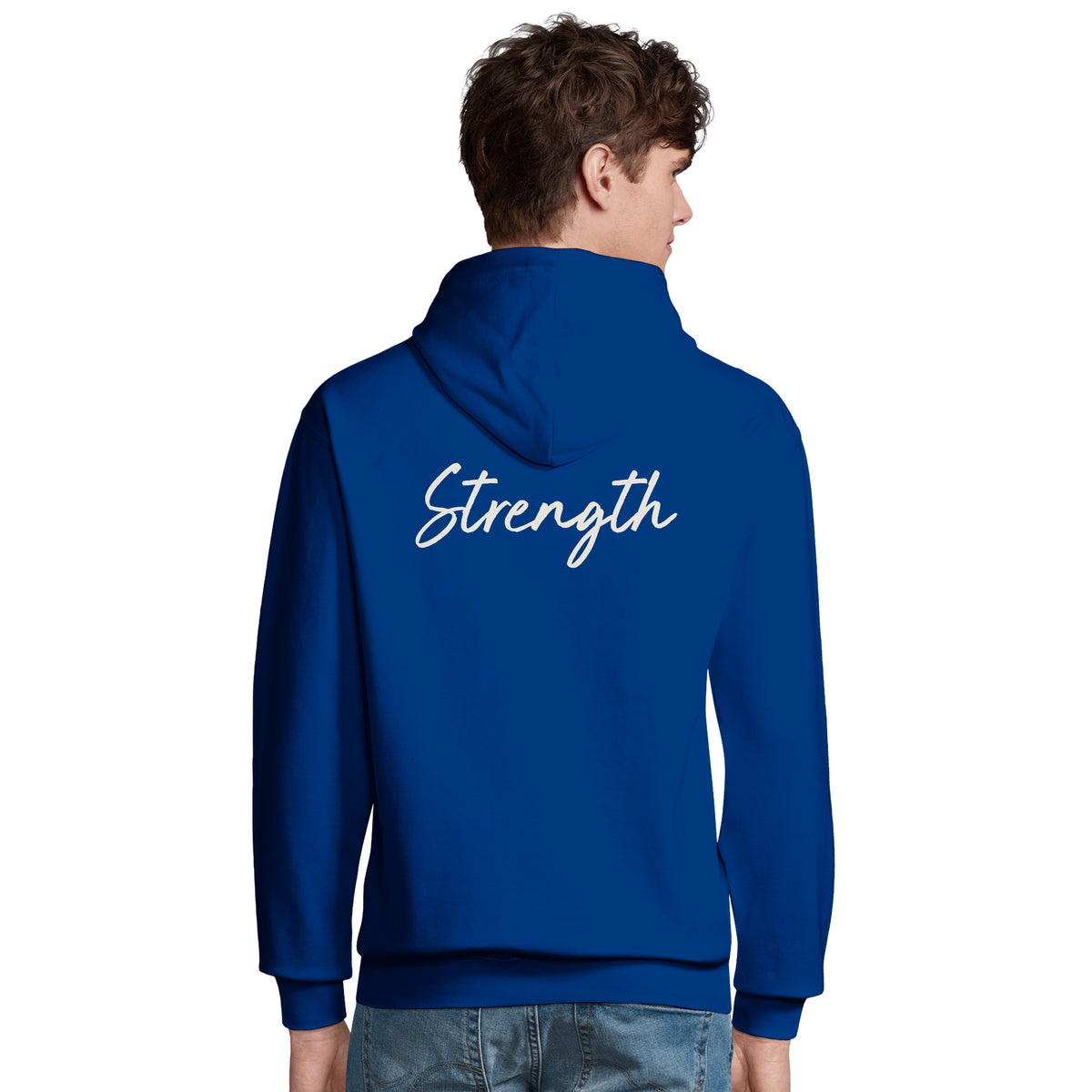 Strength - "Misty Mind" Hoodie Royal Blue 5