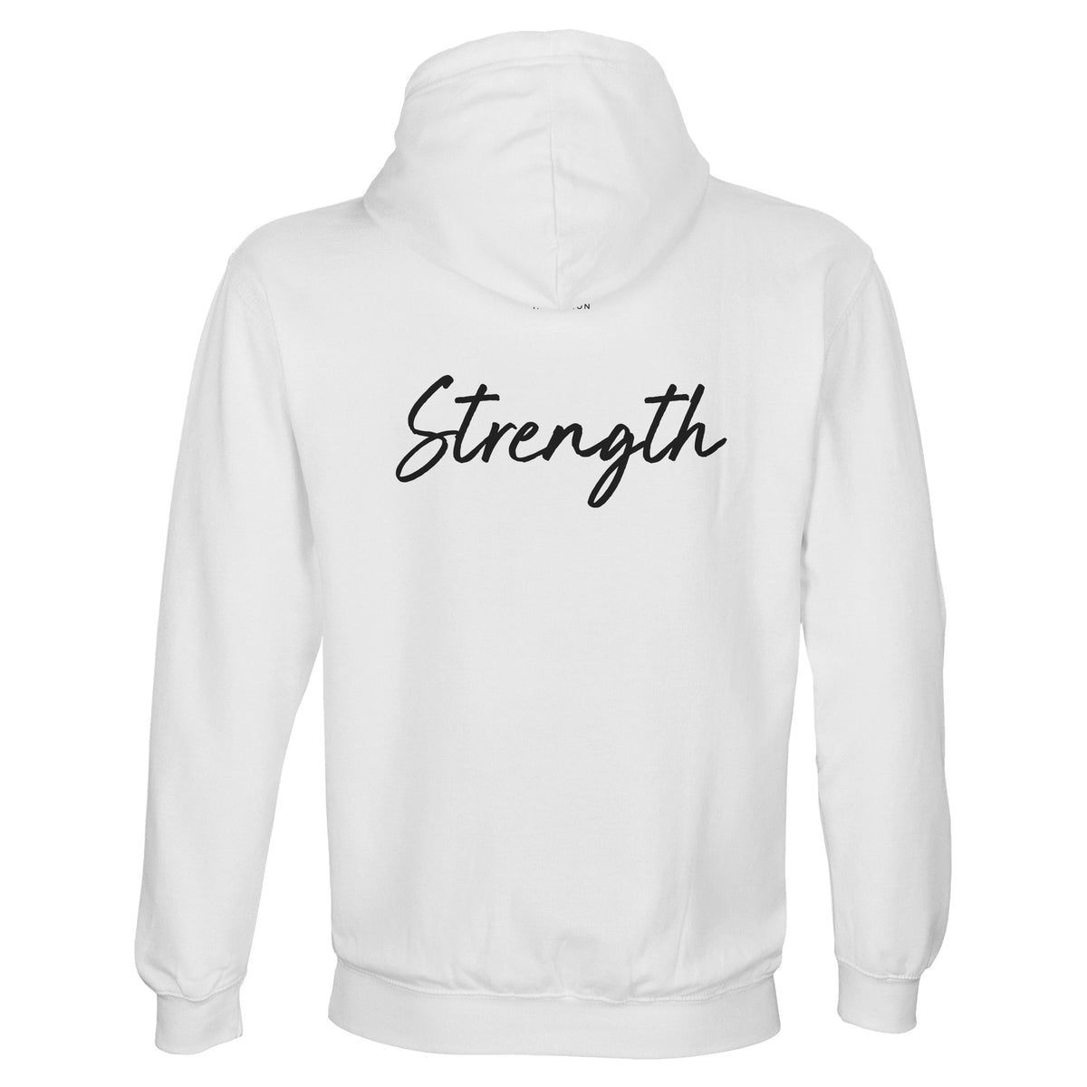Strength - "Misty Mind" Hoodie White 2