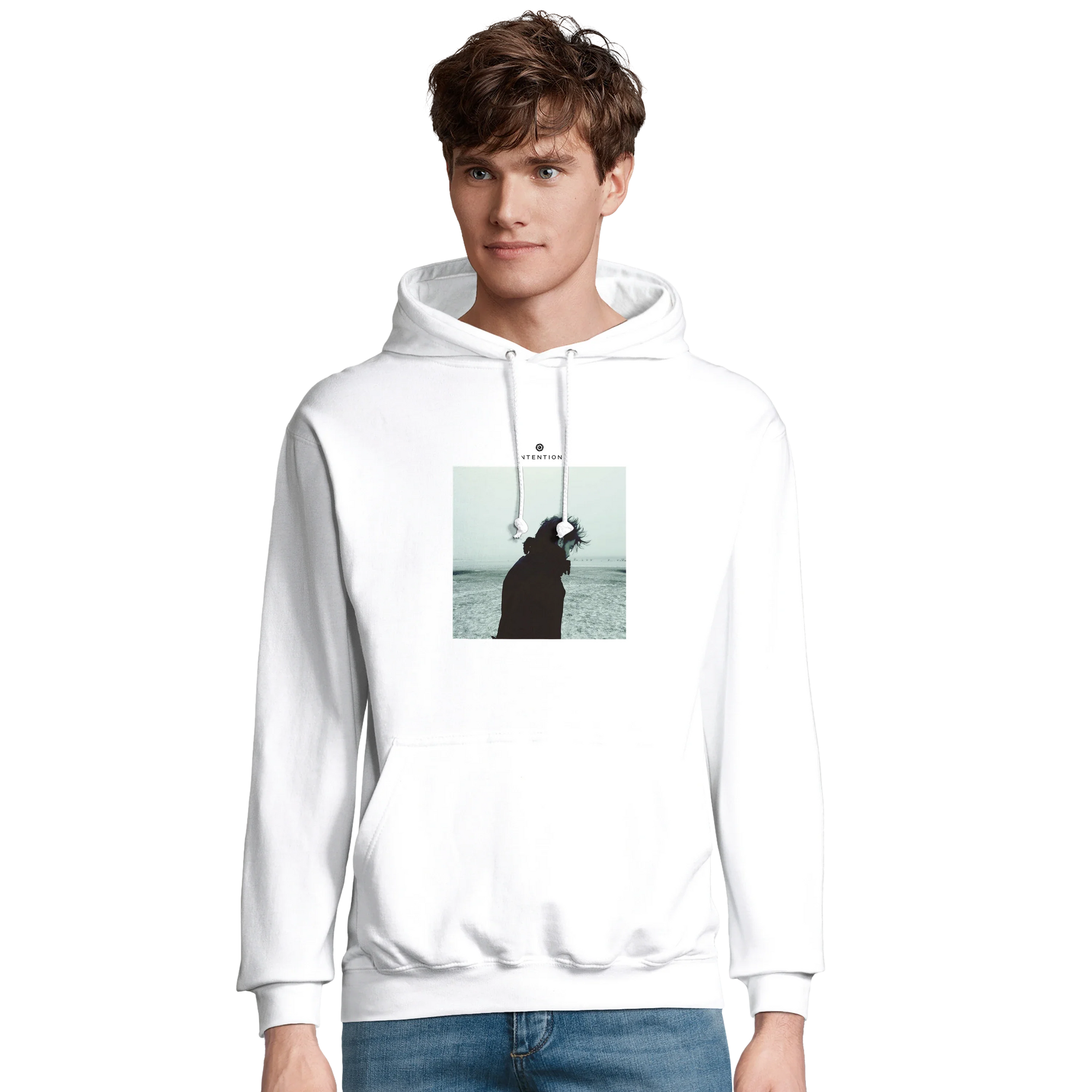 Strength - "Misty Mind" Hoodie White 3