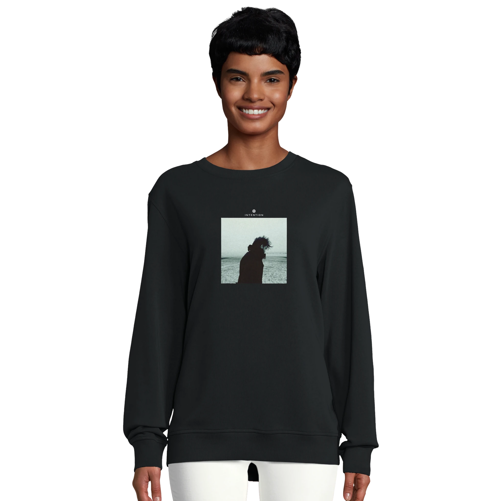 Strength - "Misty Mind" Sweatshirt Black XS 38